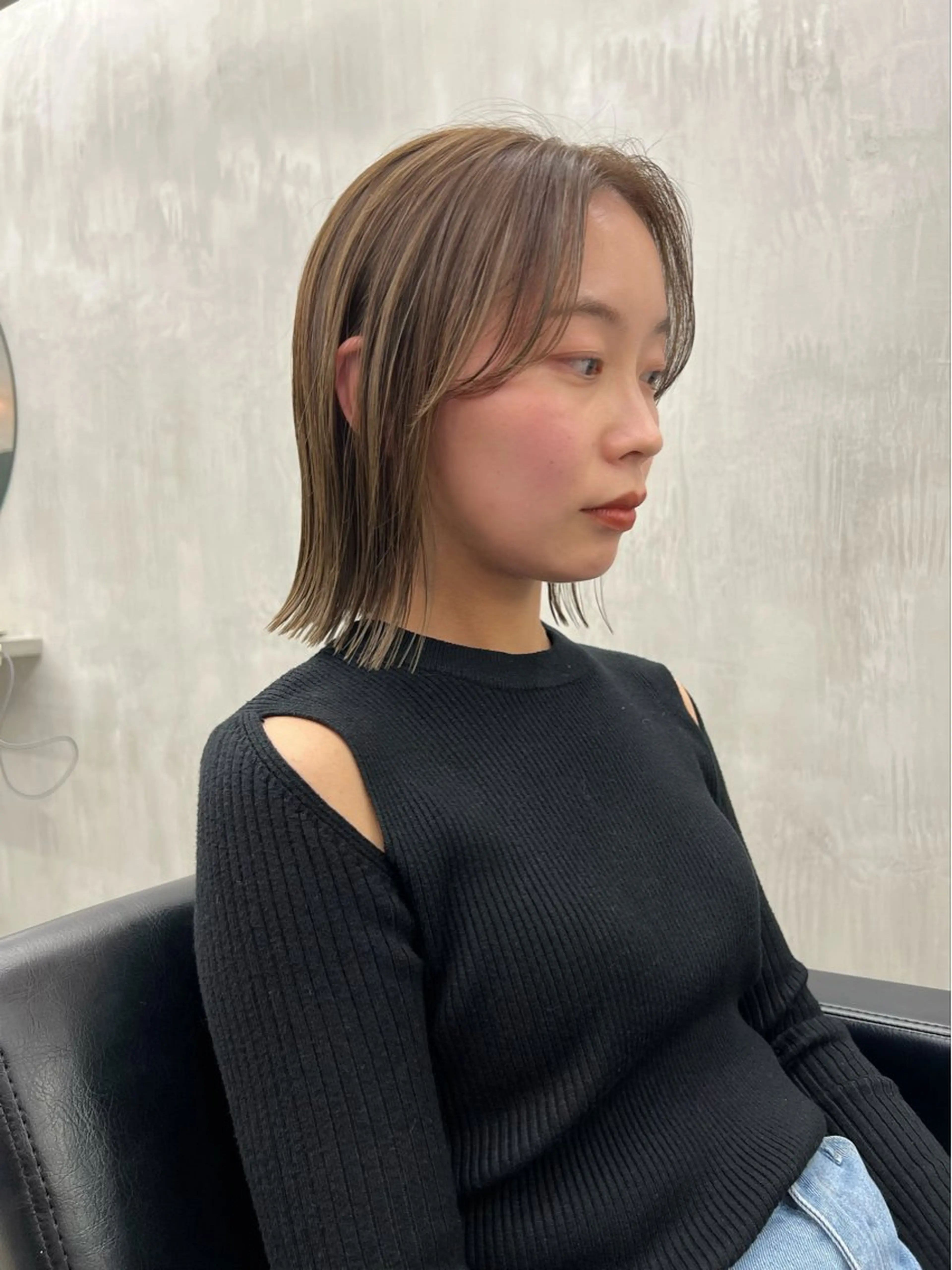 似合わせカット+プレミアムカラートリートメントの写真