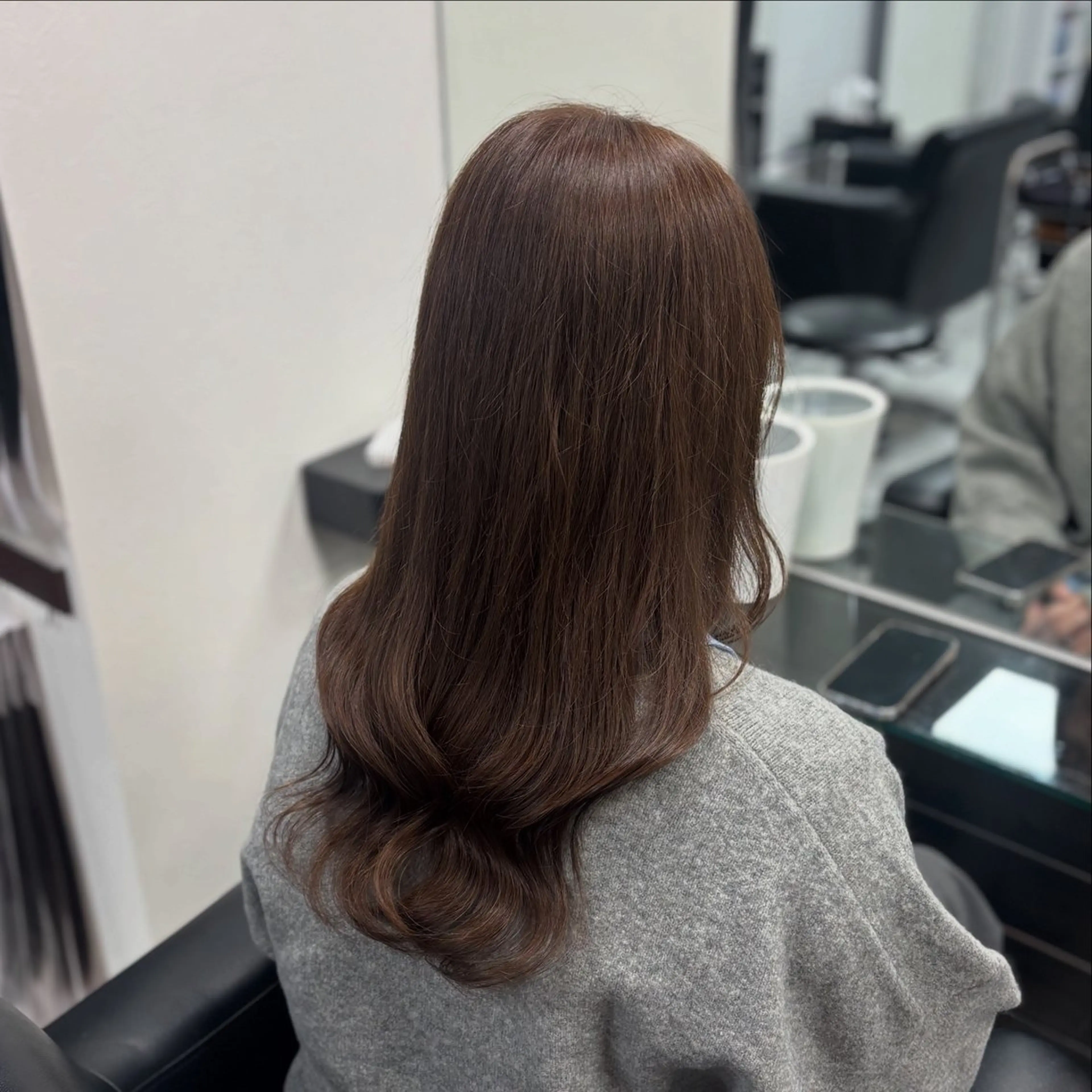 セミロング トリートメント Pas de plan所属・パドゥプロン あんずのヘアスタイル