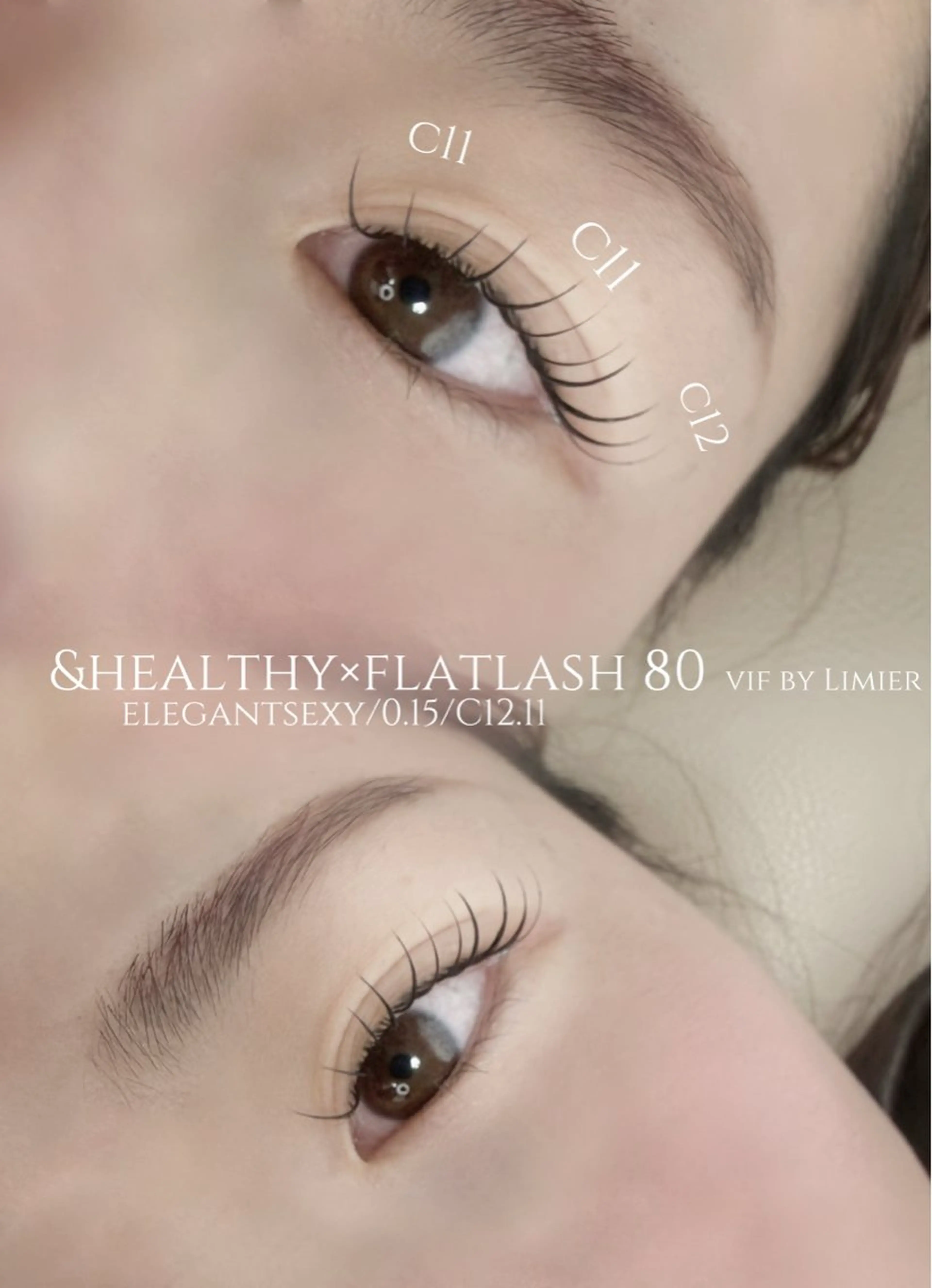 マツエク・マツパ マツエク vif misaのマツエク・マツパデザイン