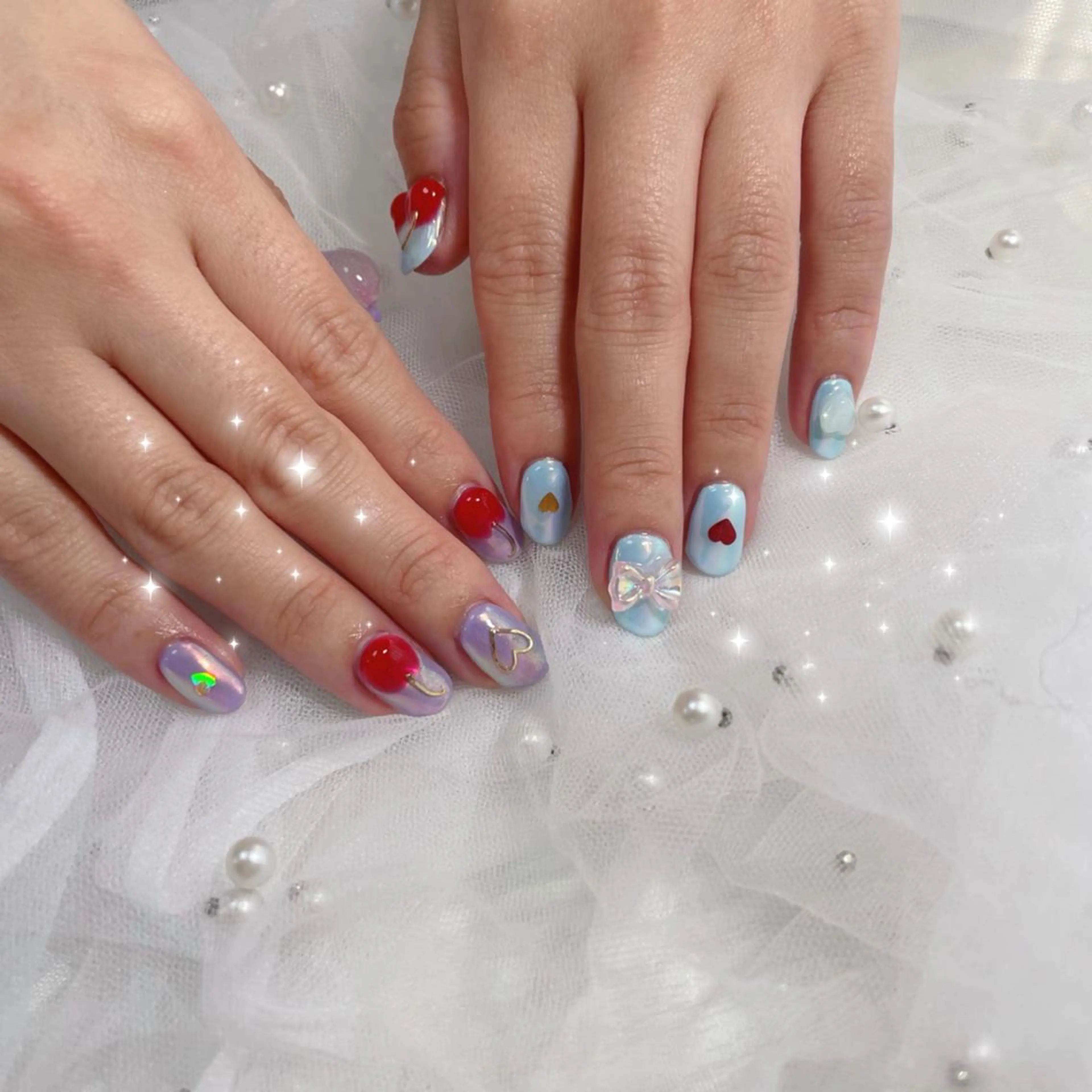 ネイル 🎀 Mayu 🎀痛ネイルのネイルデザイン