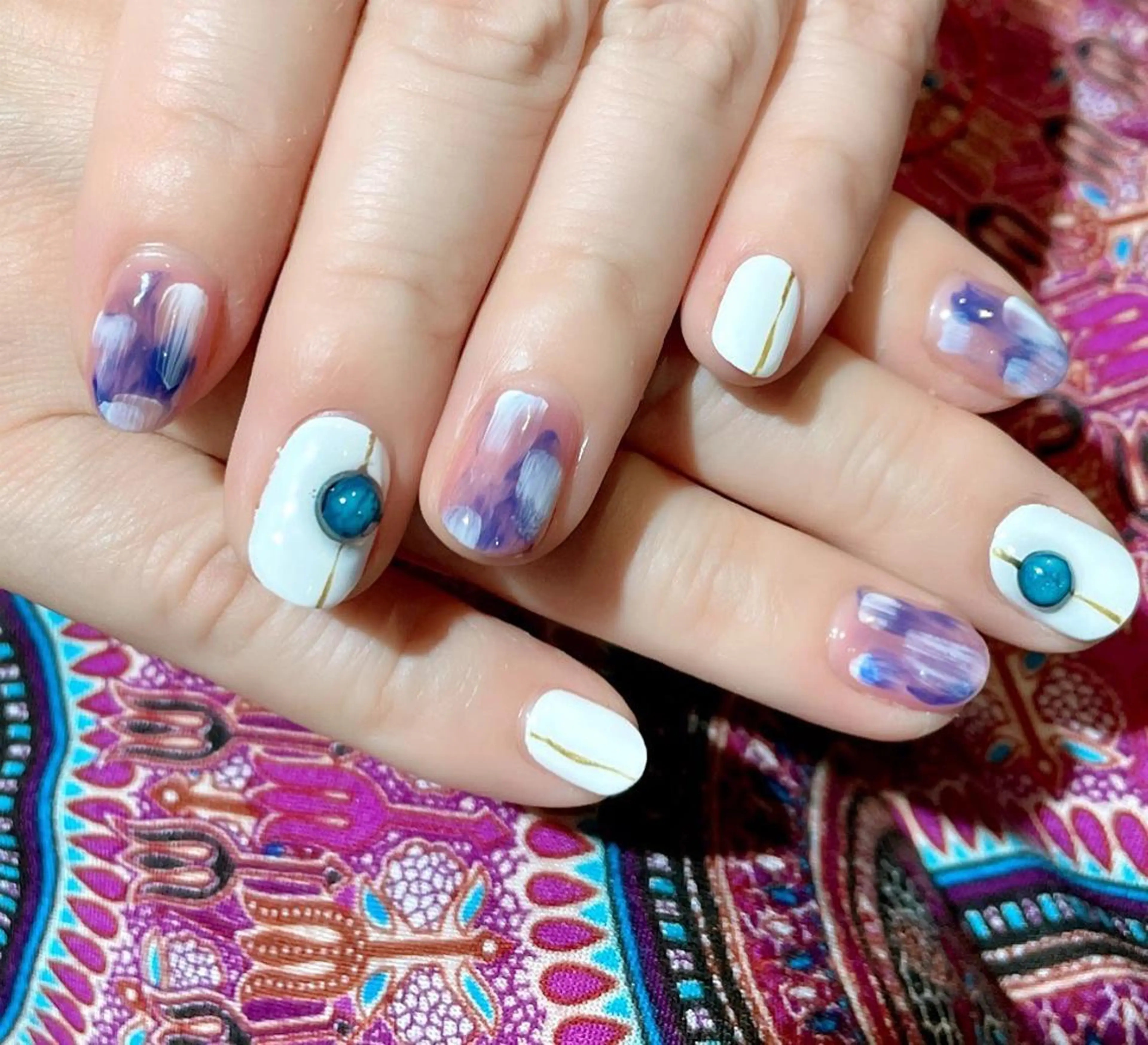 ネイル マツエク・マツパ まつげパーマ ボリュームラッシュ ジェルネイル ニュアンスネイル パラジェル 髙橋 敦子のマツエク・マツパデザイン