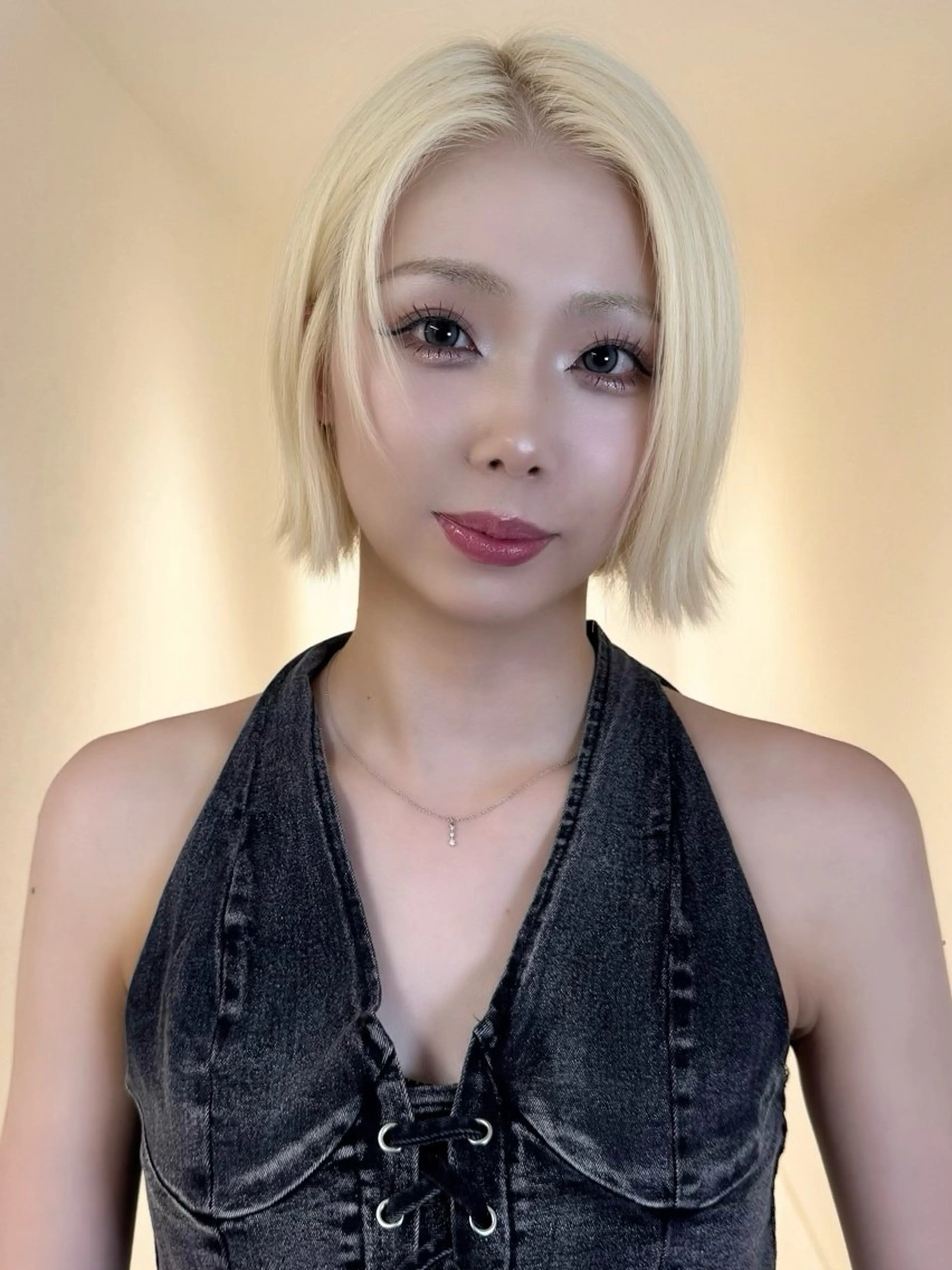 ショート カラー ヘアカラー トリートメント はな ブリーチ ハイトーン/ 渋谷のヘアスタイル