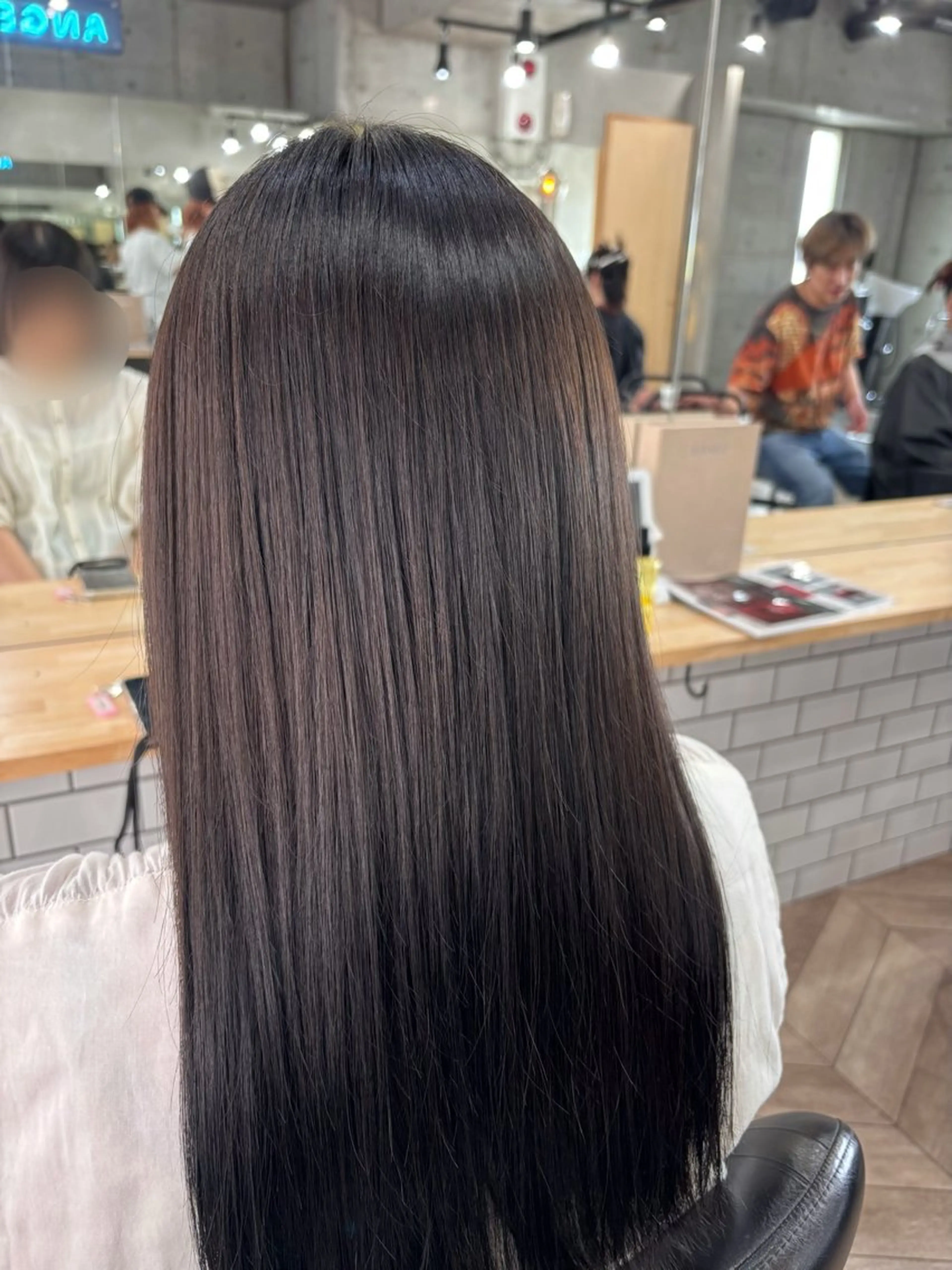 カラー ANGELICA ゆづのヘアスタイル