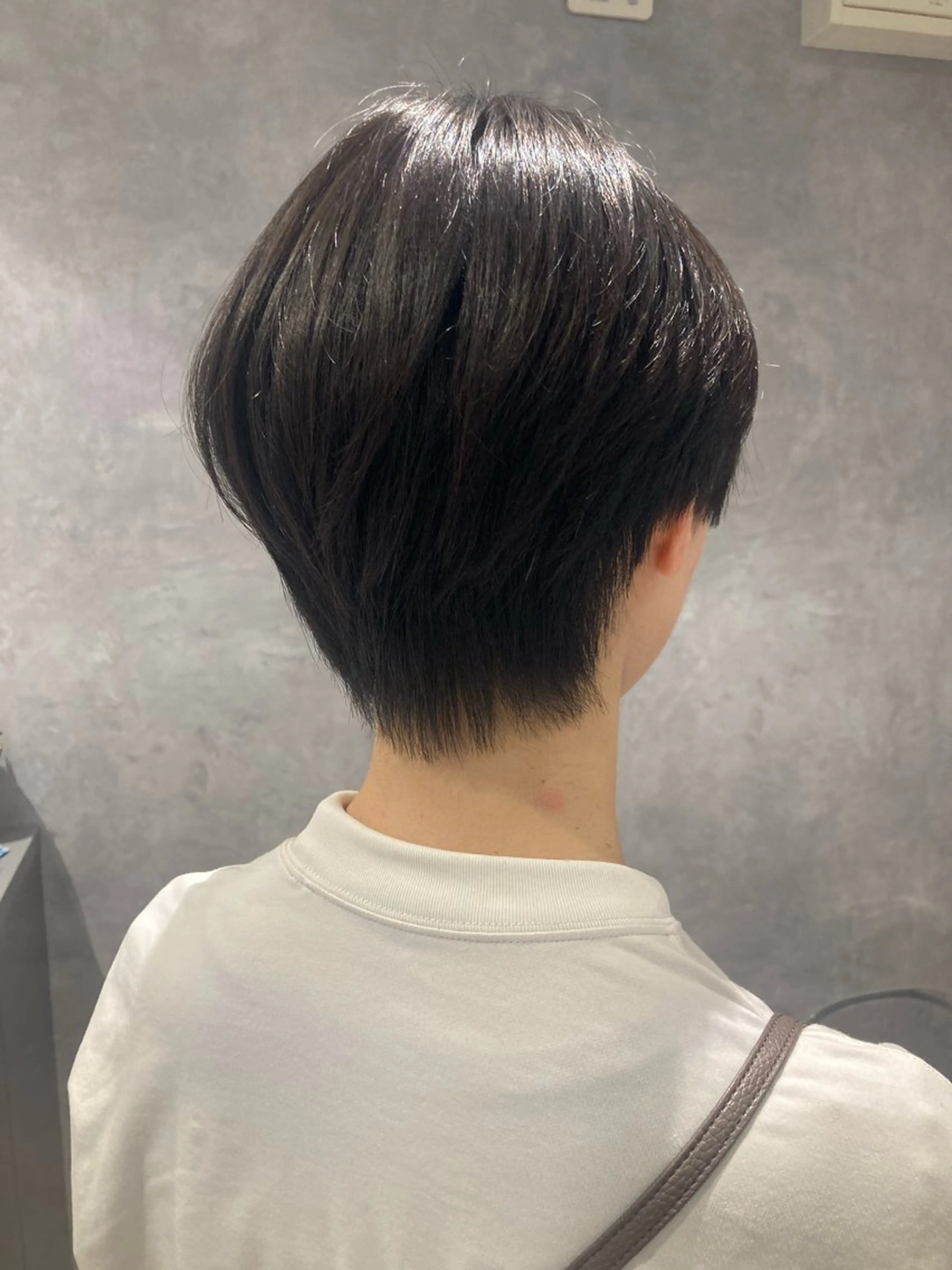 ショート HEDI所属・茨木 まひろのヘアスタイル