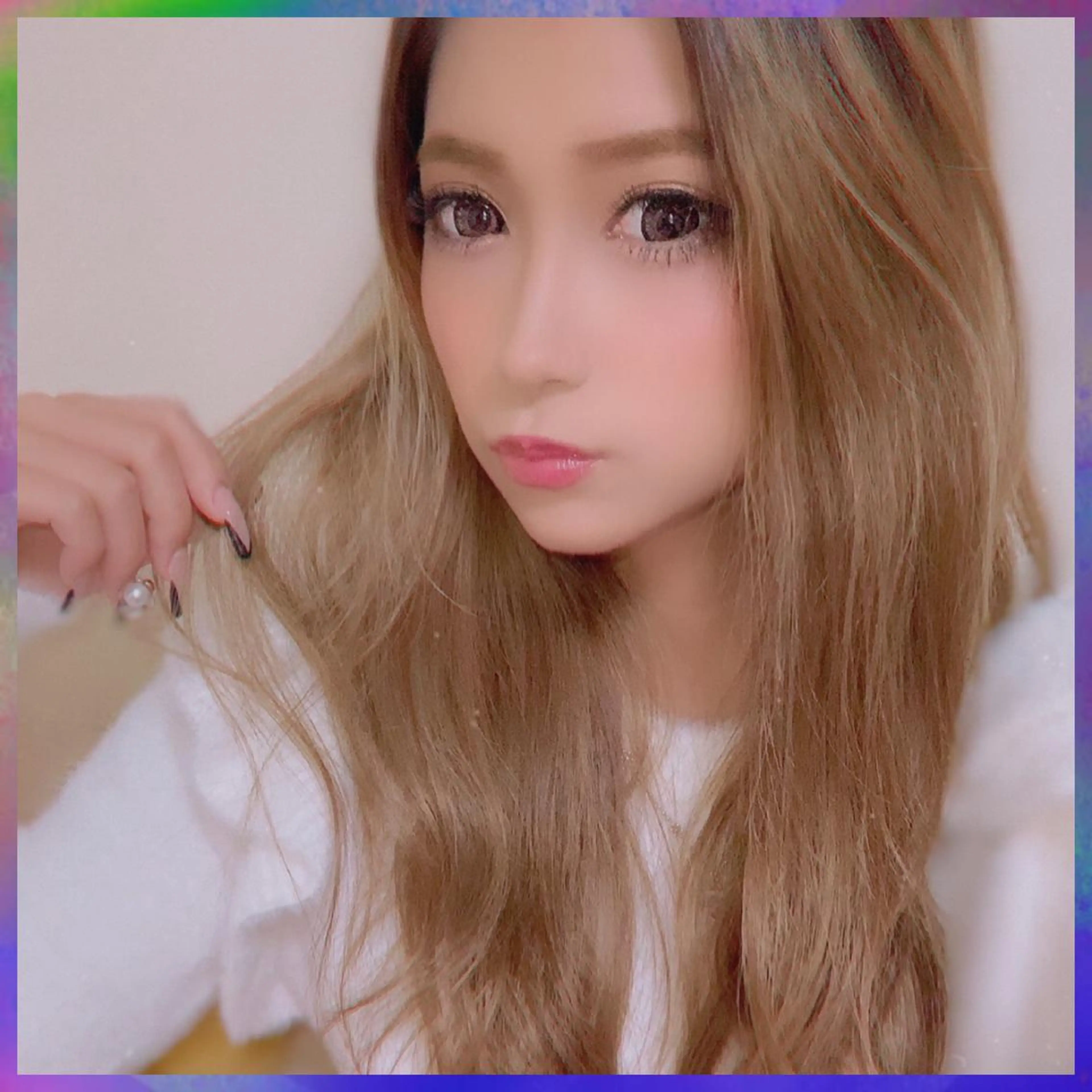 🧊カット＋カラー＋シールエクステ60本＋トリートメント🧊の写真