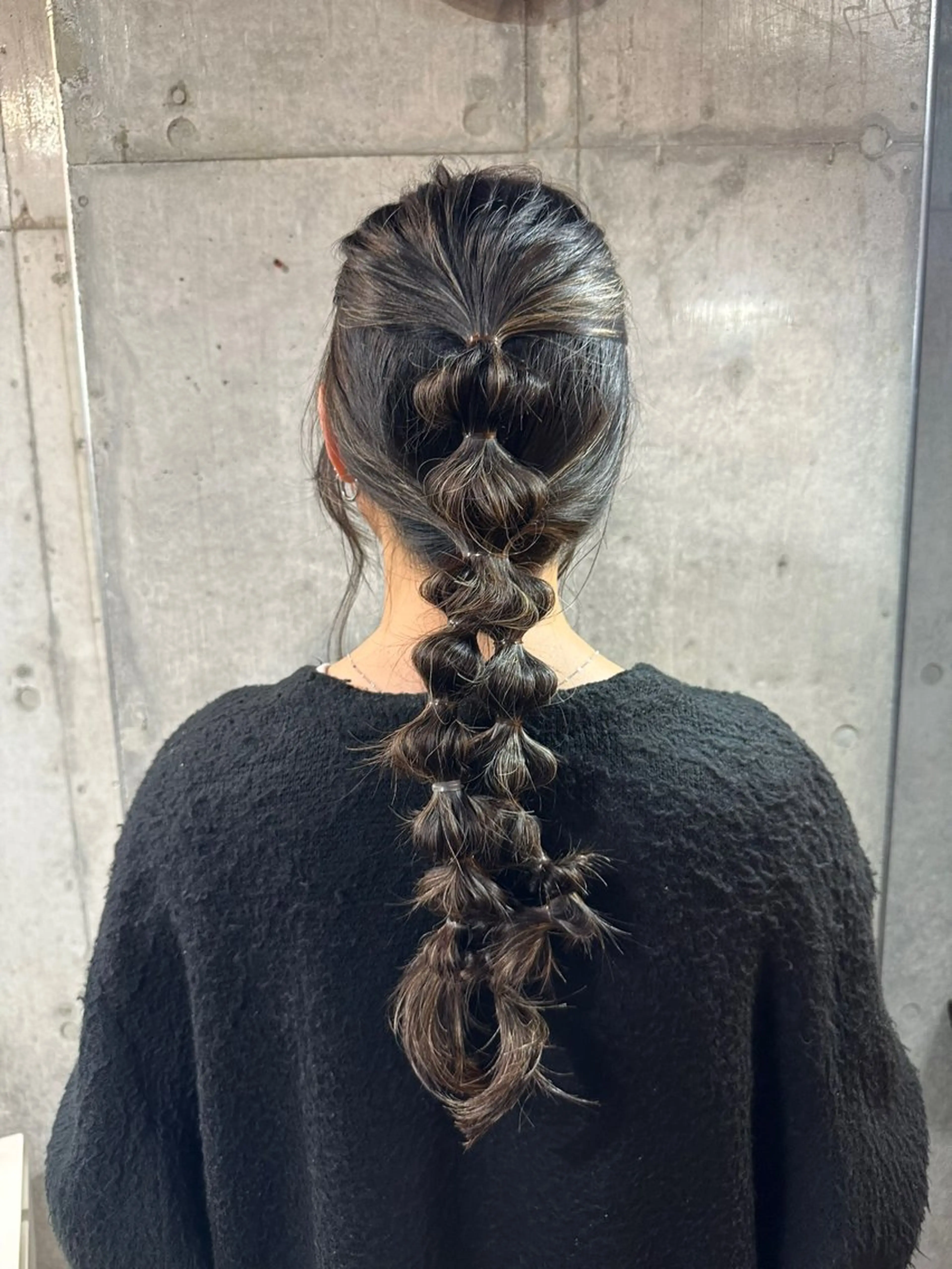 ヘアアレンジ ヘアセット ドアベルヘアリビング所属・加藤志保 🎗️🫧モデル募集のヘアスタイル