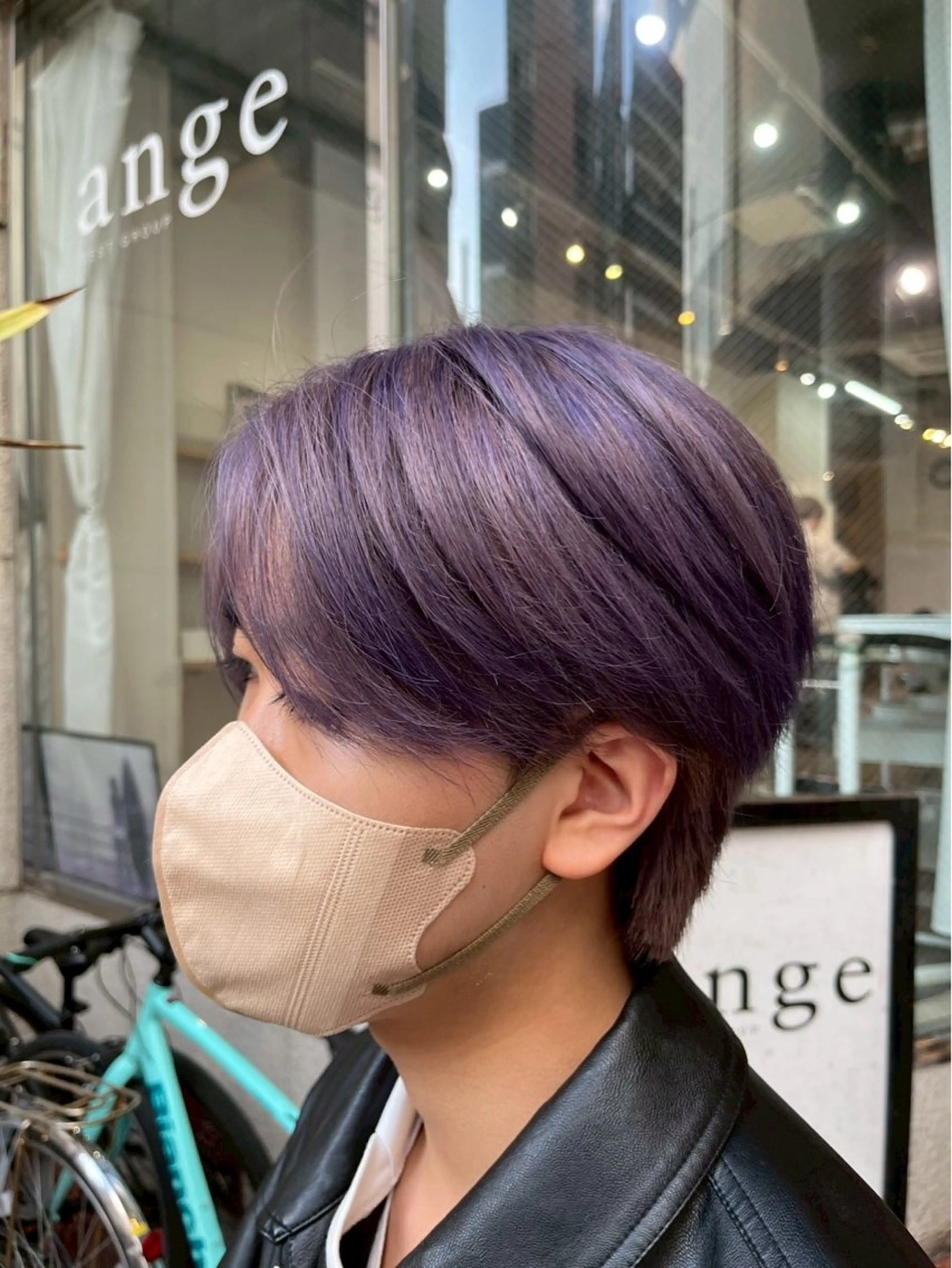 カラー メンズ 暖色カラー/艶カラー mitsuki🌴のヘアスタイル