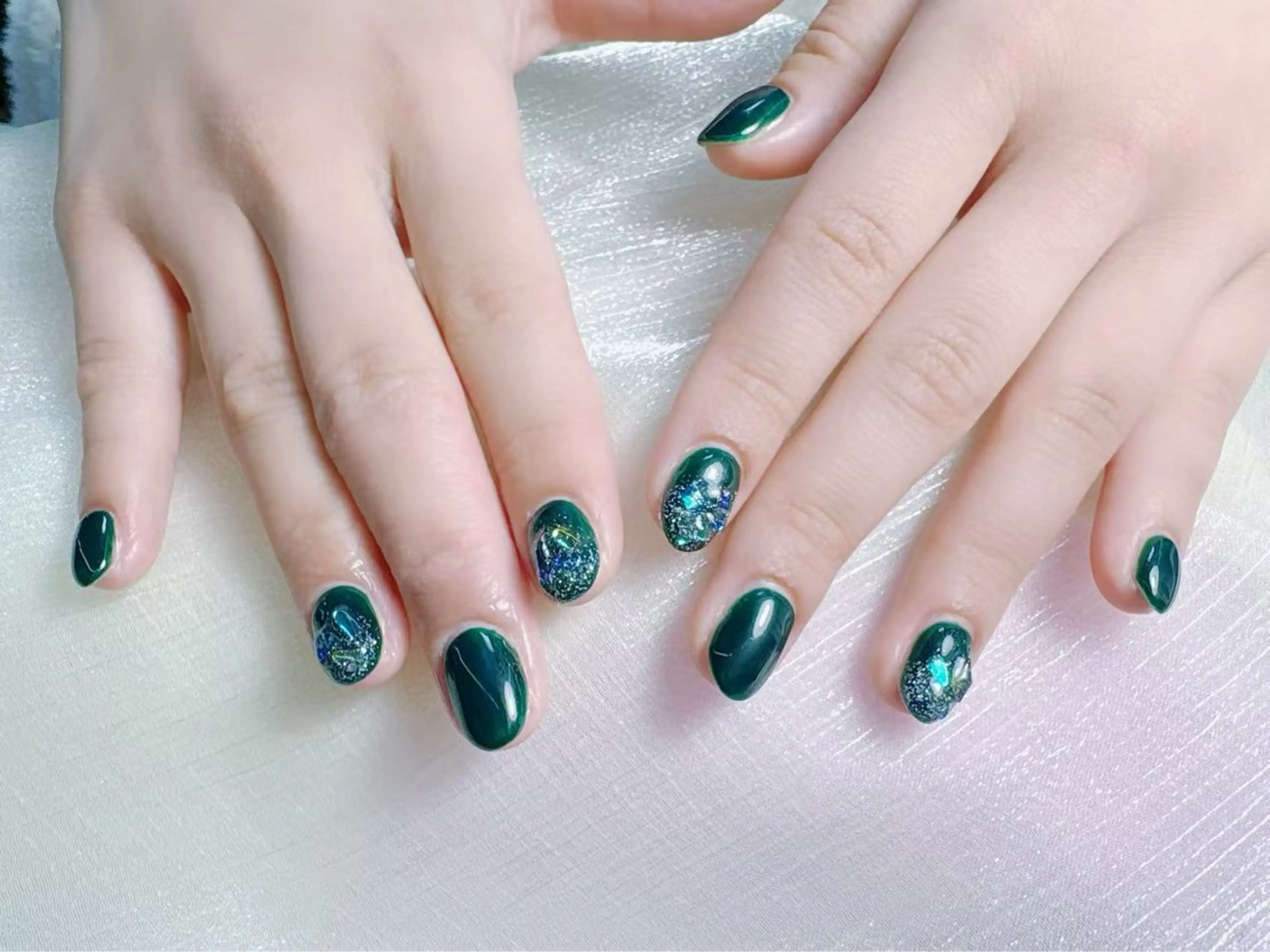 ネイル ハンドネイル Yuxi Beauty salon 【ユーシィー ビューティ サロン】所属・ユーシーネイルサロン 池田公園店のネイルデザイン