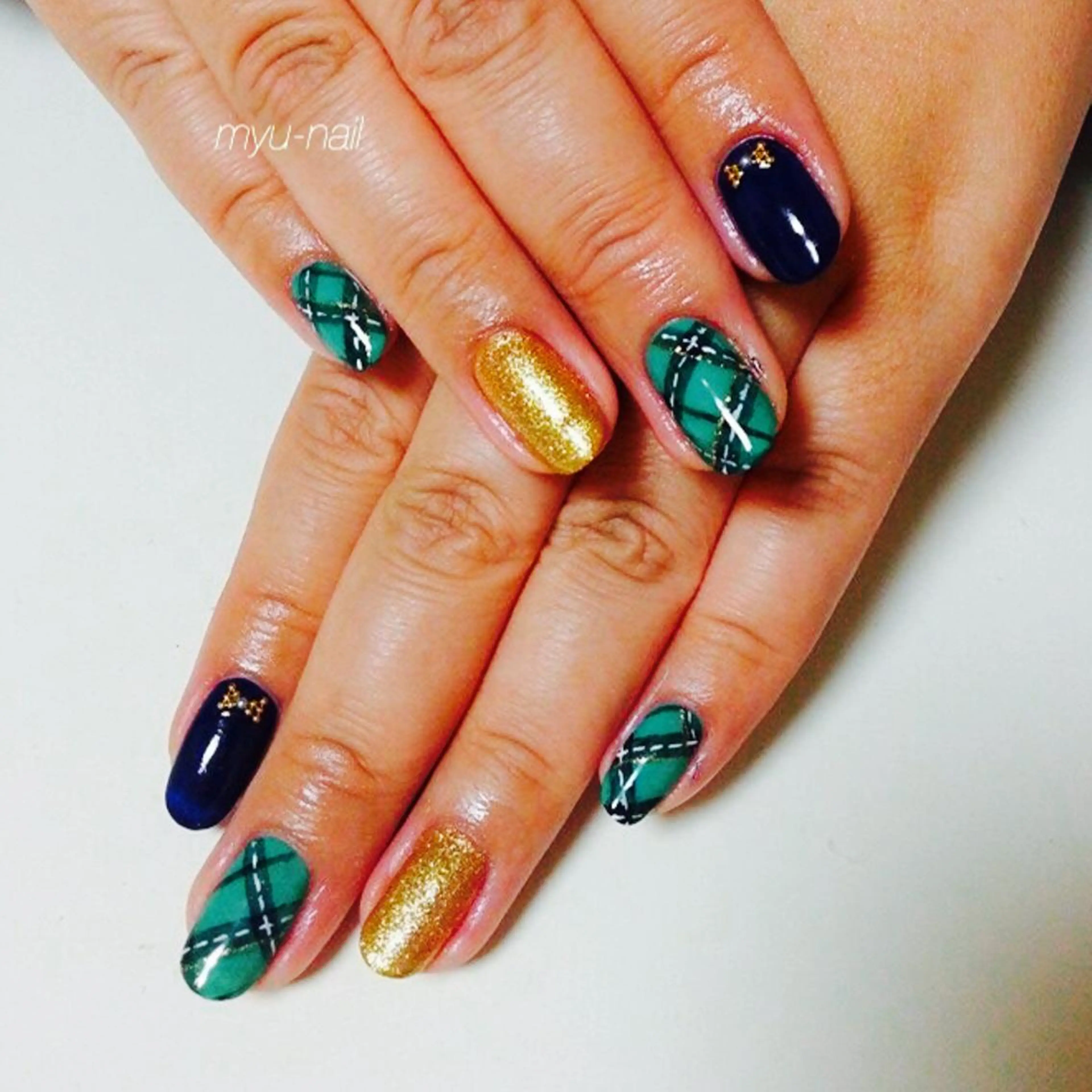 ネイル アートネイル ホームサロン myu-nailのネイルデザイン