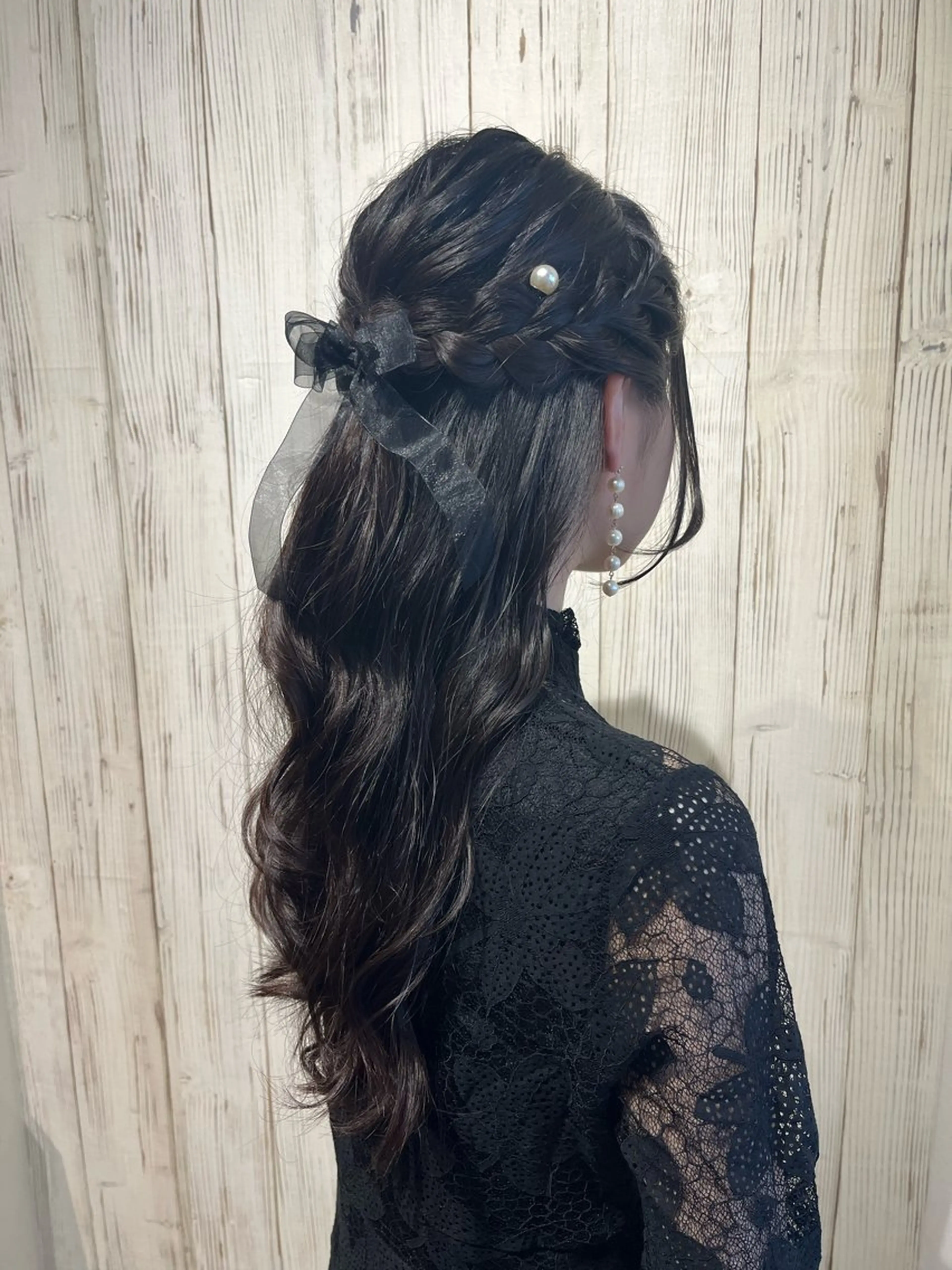 ヘアアレンジ 結婚式・ブライダル ヘアセット hair salon loup所属・loup yunaのヘアスタイル