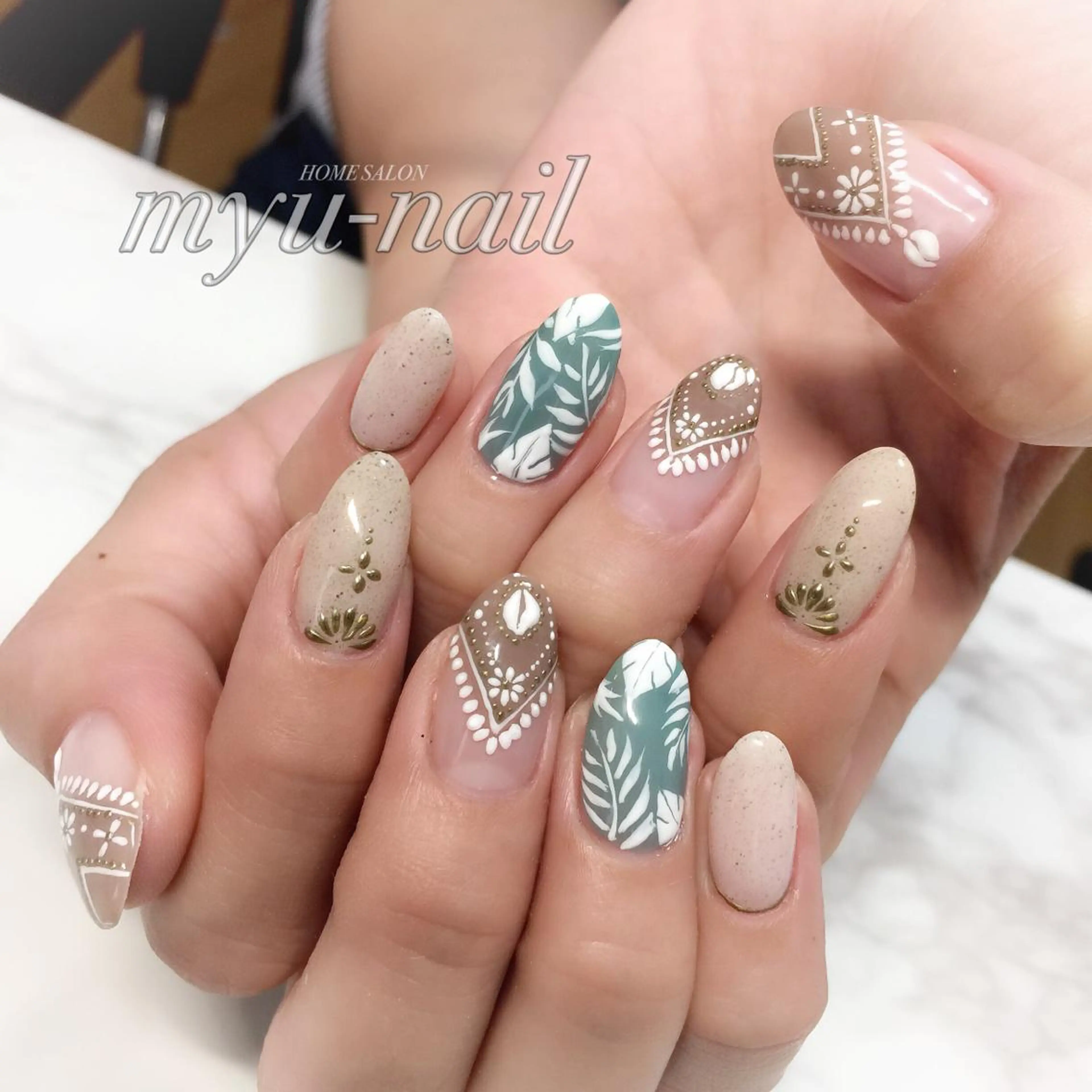 ネイル ホームサロン myu-nailのネイルデザイン