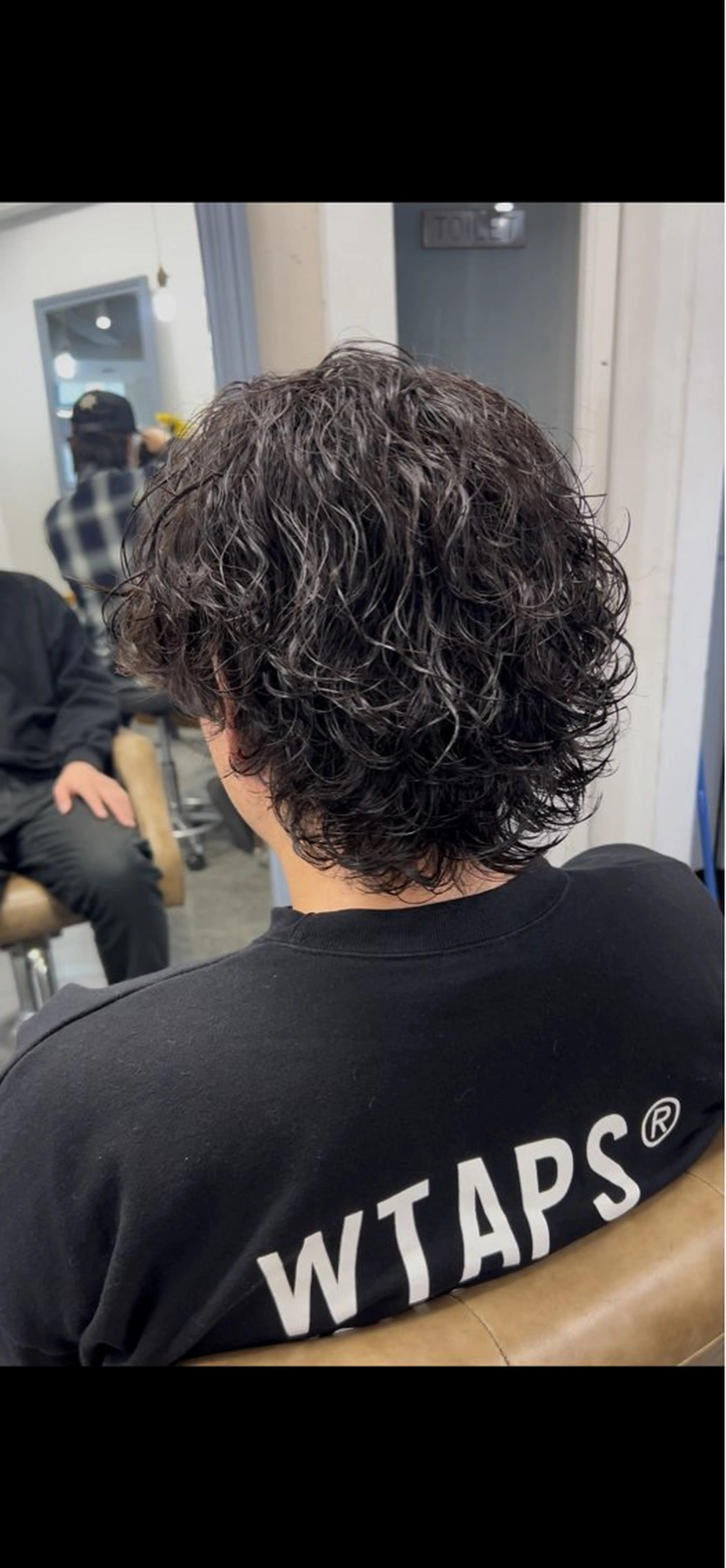 ショート カット パーマ 梅田/パーマ特化/ メンズパーマ/一色翔のヘアスタイル