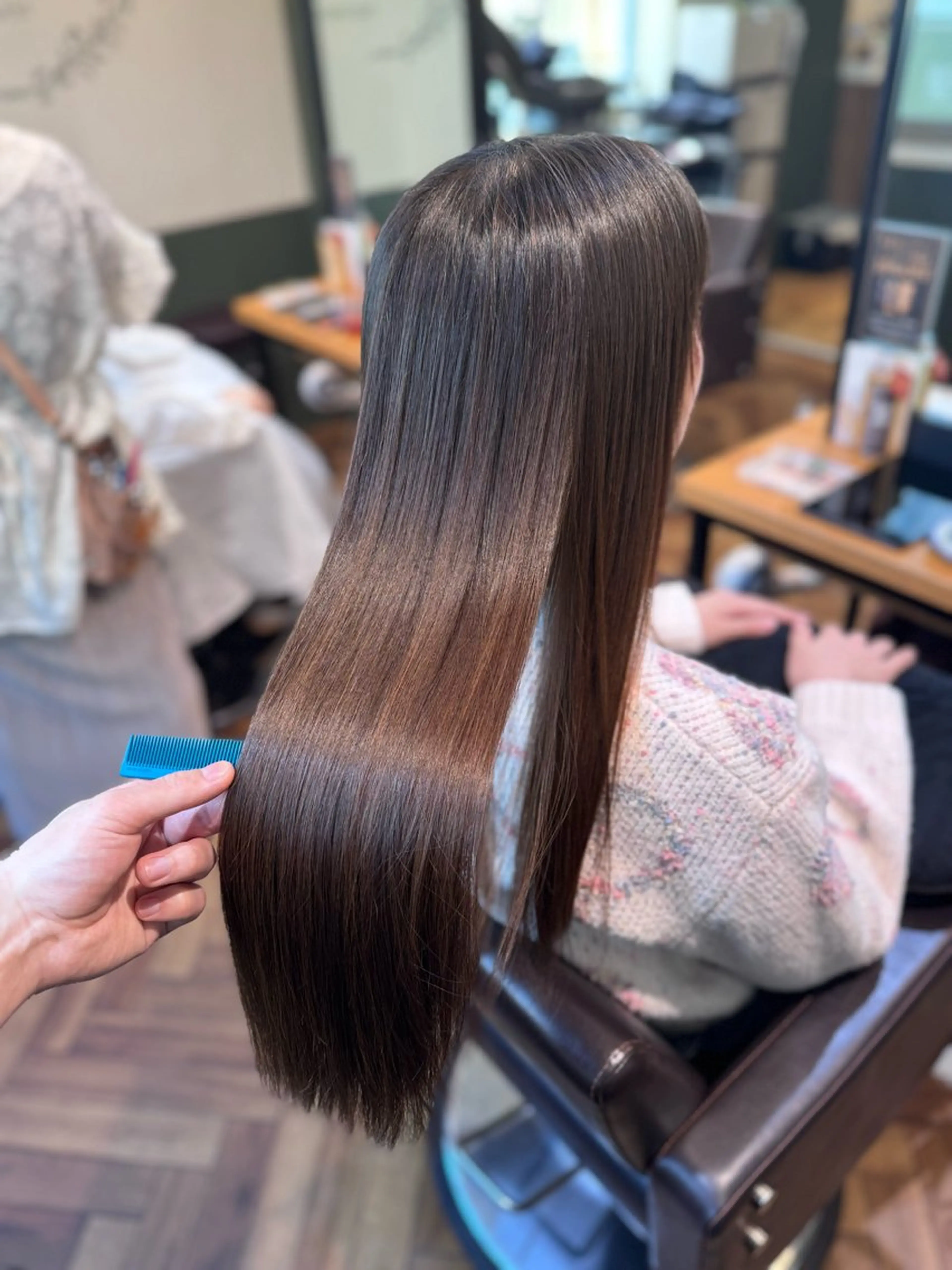 ロング 髪質改善ヘアエステ AInoa RUANA 青山所属・✨️髪質改善 ミヤケのヘアスタイル