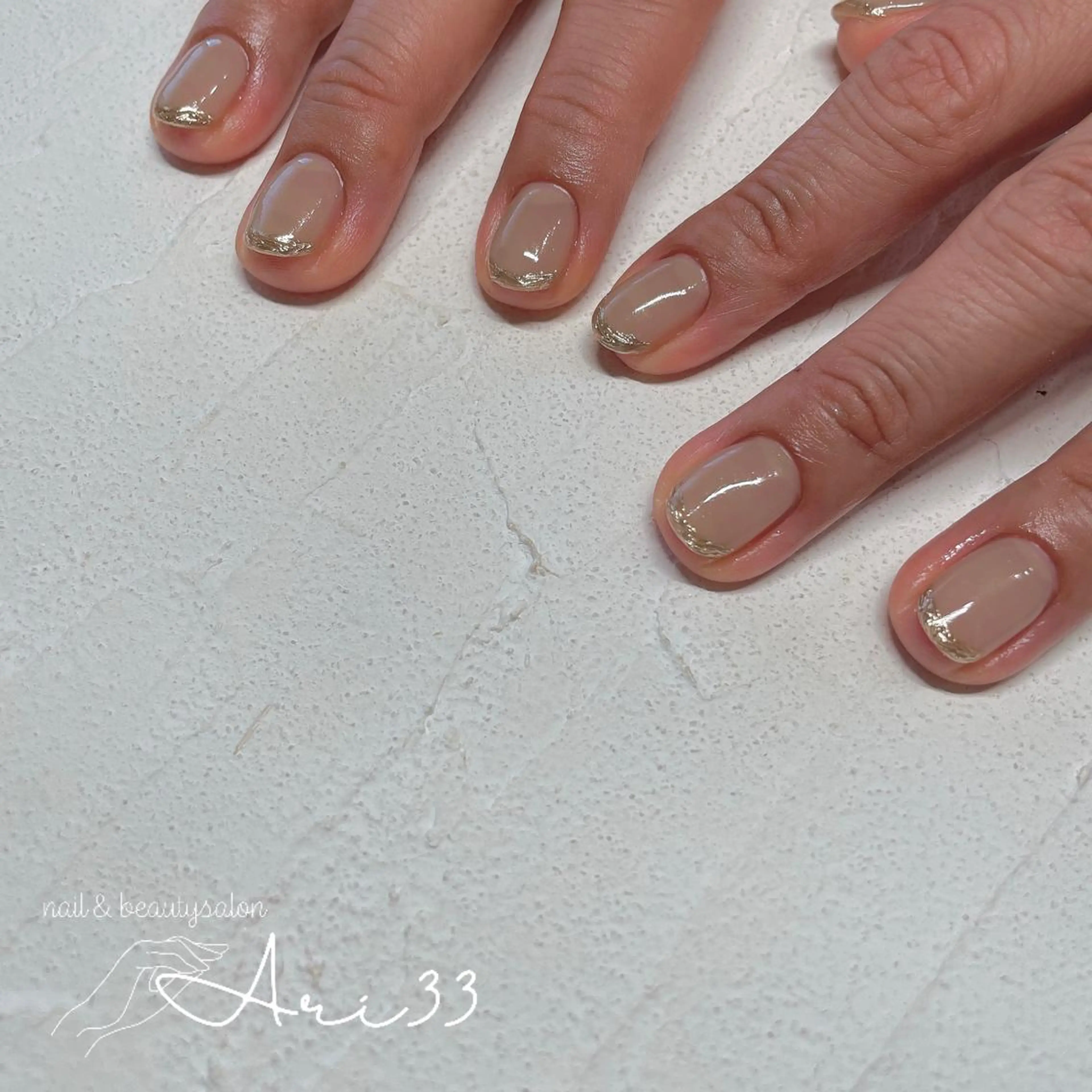 ネイル ハンドネイル プライベートサロン Ari33nailのネイルデザイン