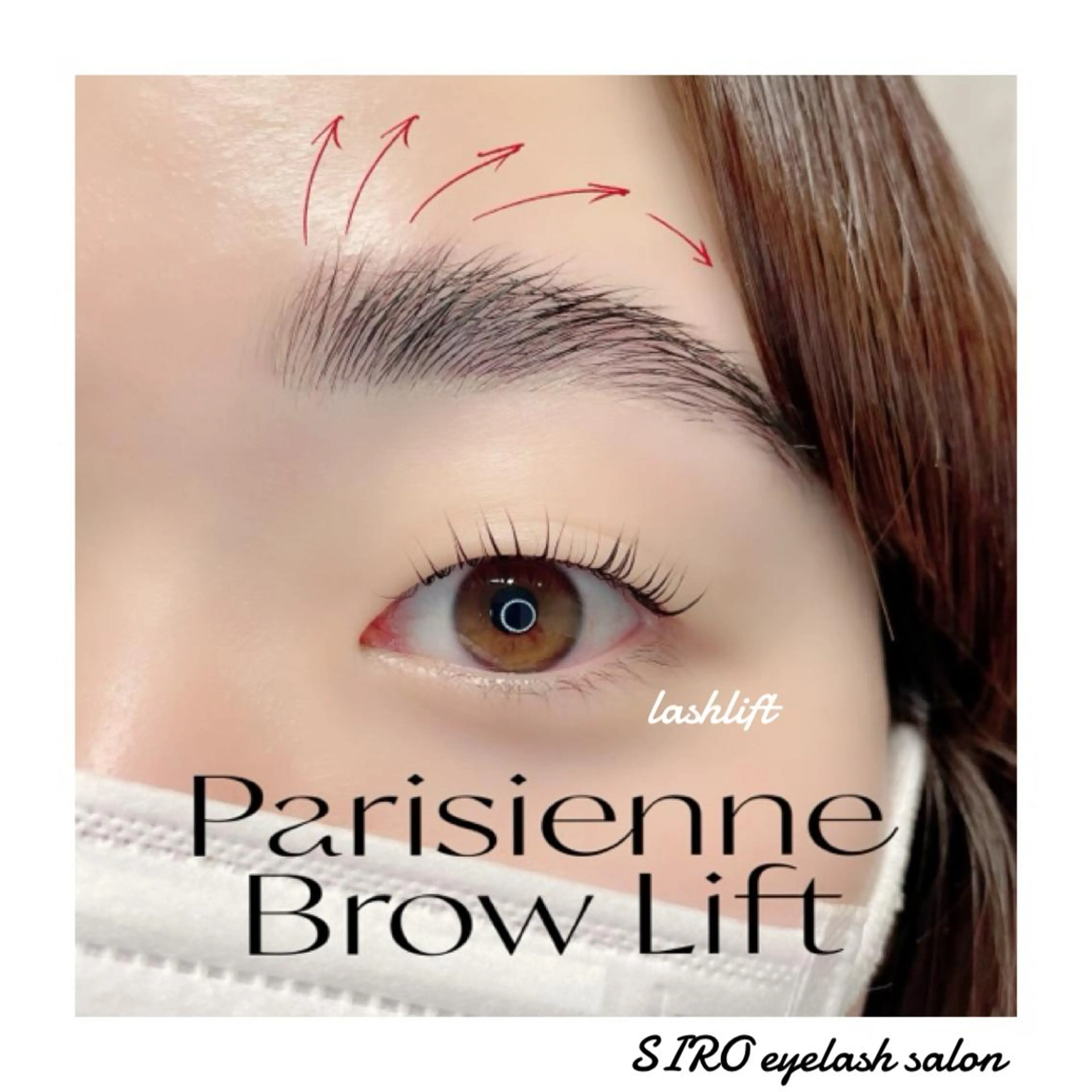 アイブロウ SIRO🦋/ 尾立桜子のマツエク・マツパデザイン