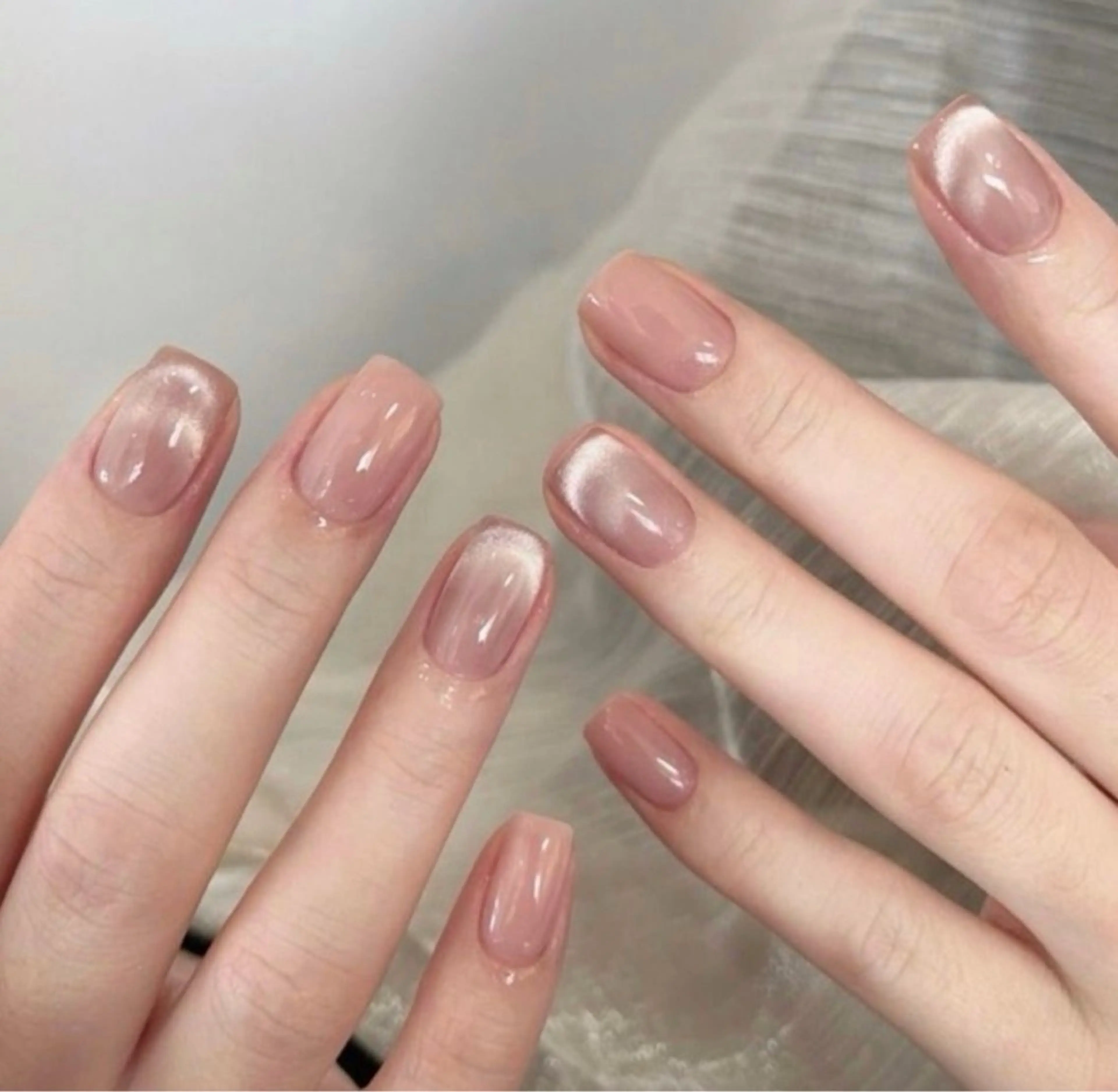 ネイル マグネットネイル ハンドネイル sora ❄️のネイルデザイン