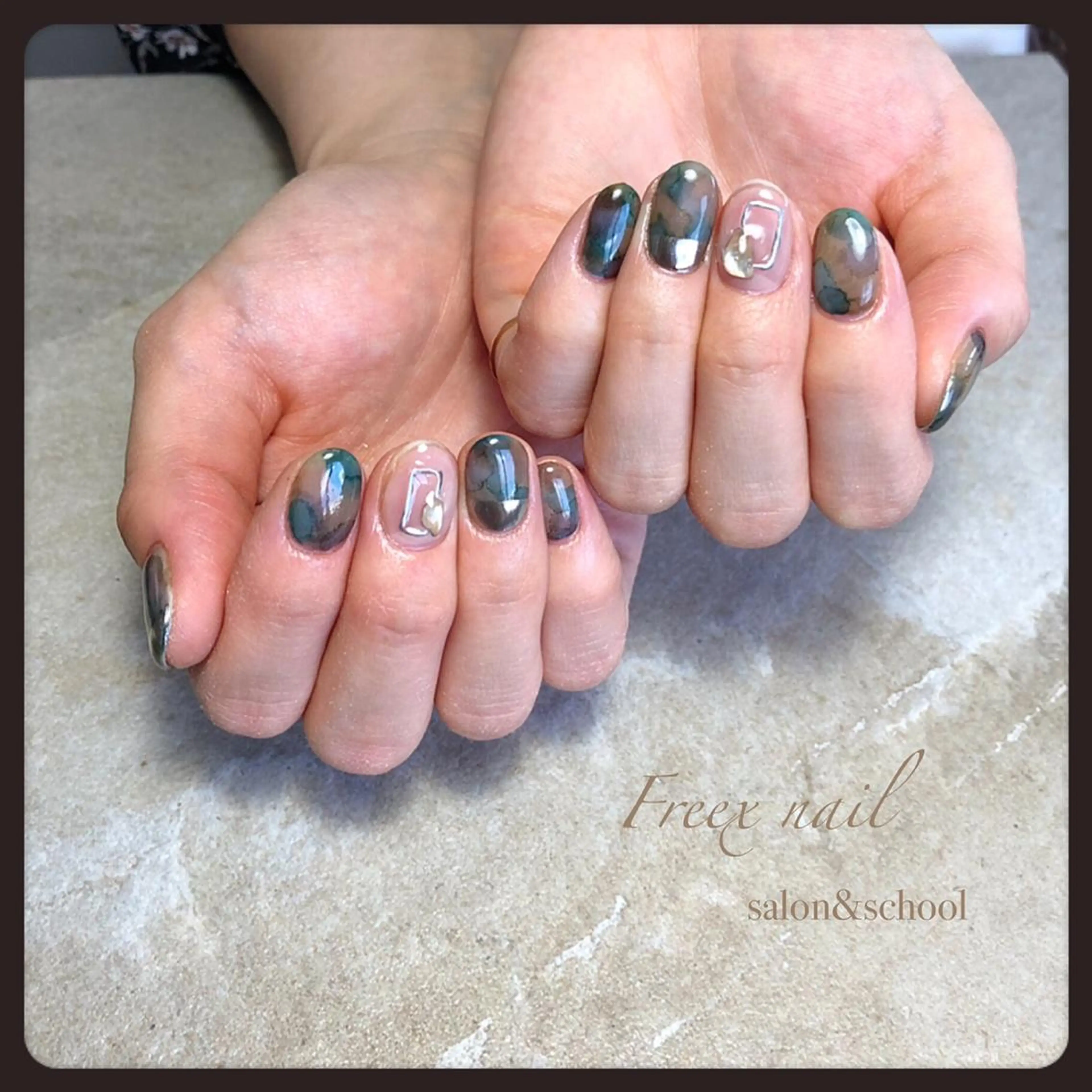 ネイル Freex nail所属・freex nail /ニュアンス/個性派のネイルデザイン