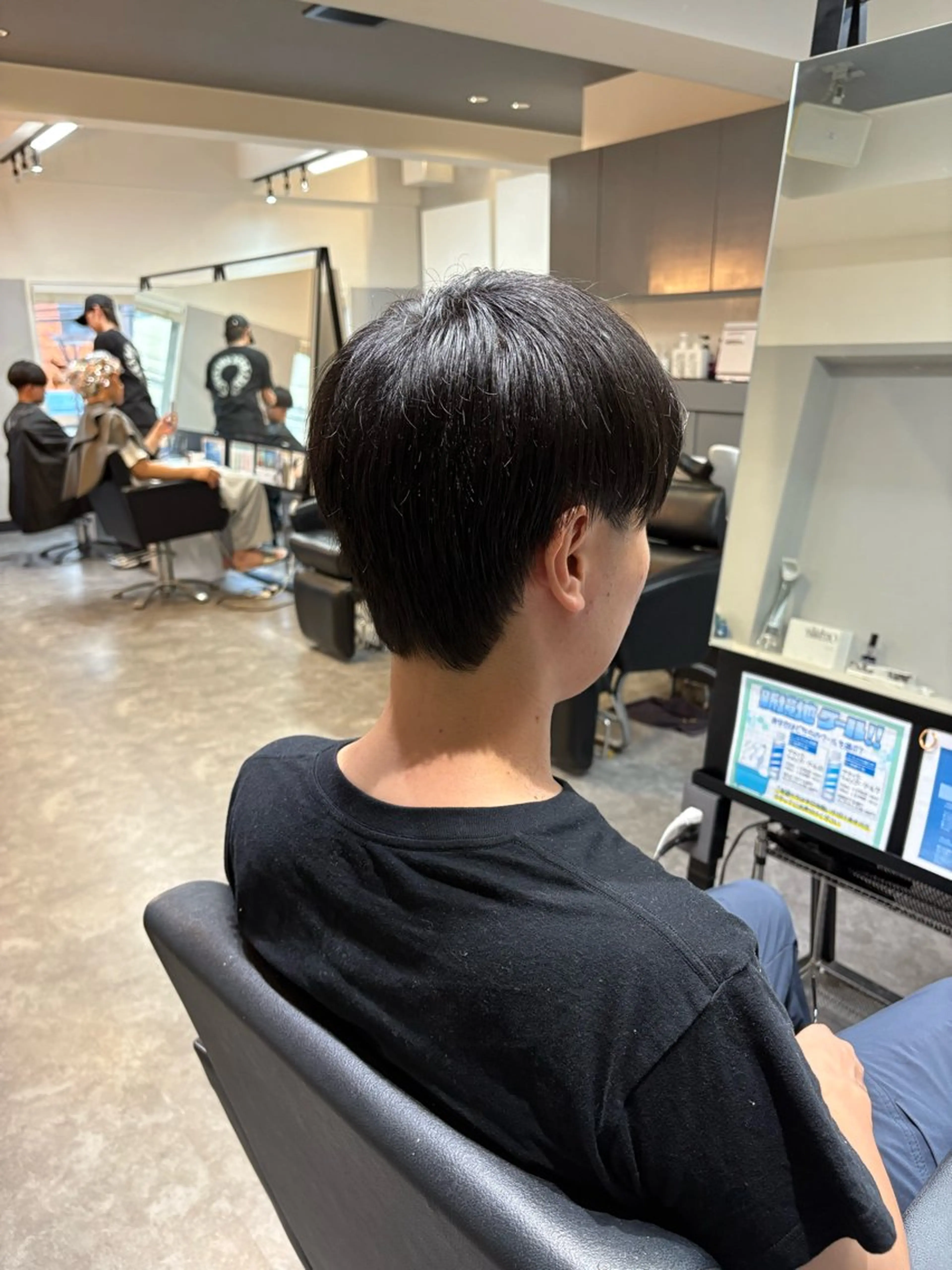 ショート メンズ マッシュ ショートヘア Bright men's hair所属・フェード限定募集 BRIGHT木村のヘアスタイル