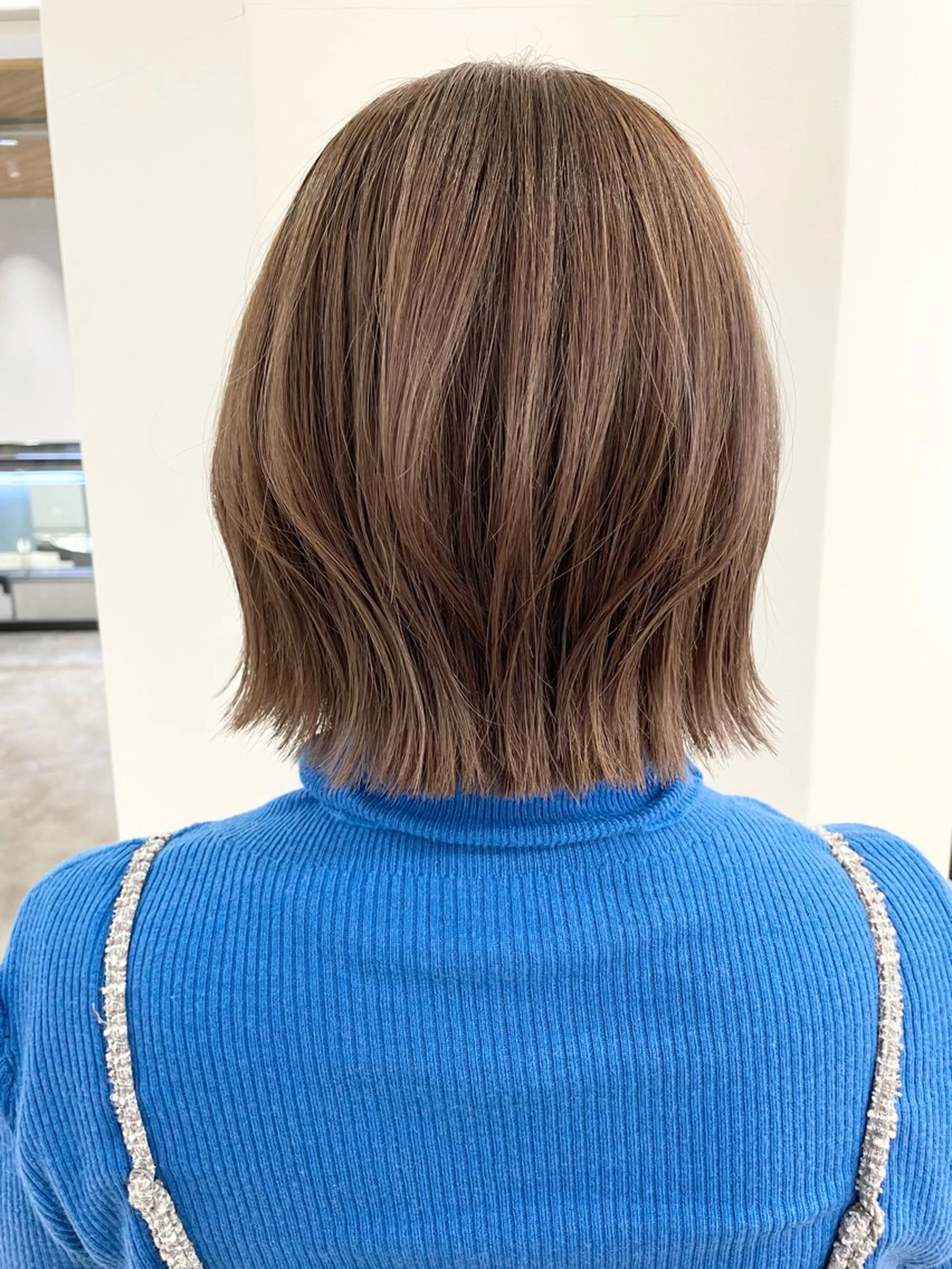 ミディアム ヘアカラー 松田 /骨格矯正カットのヘアスタイル