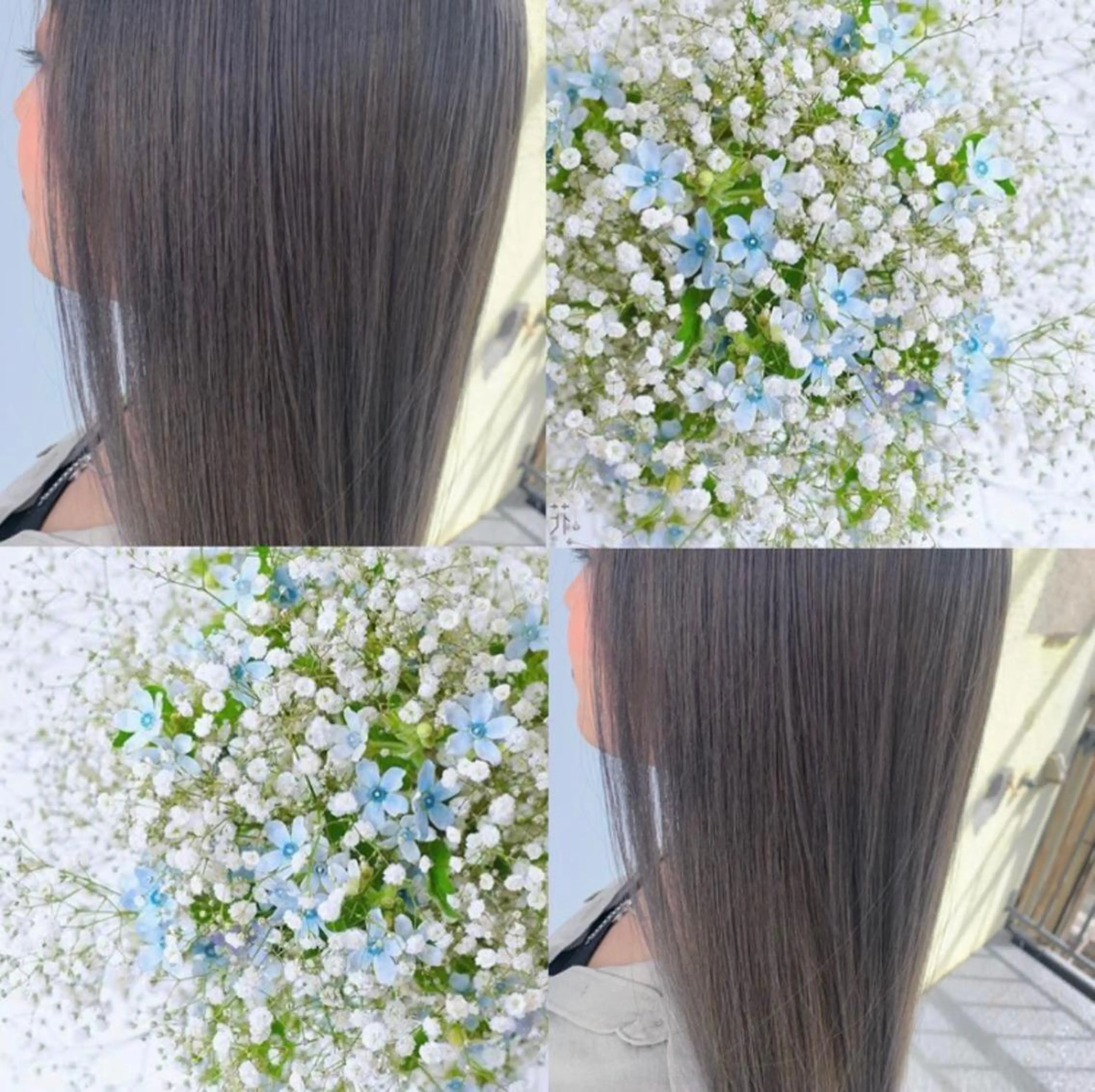 セミロング 髪質改善 カラーJILLのヘアスタイル