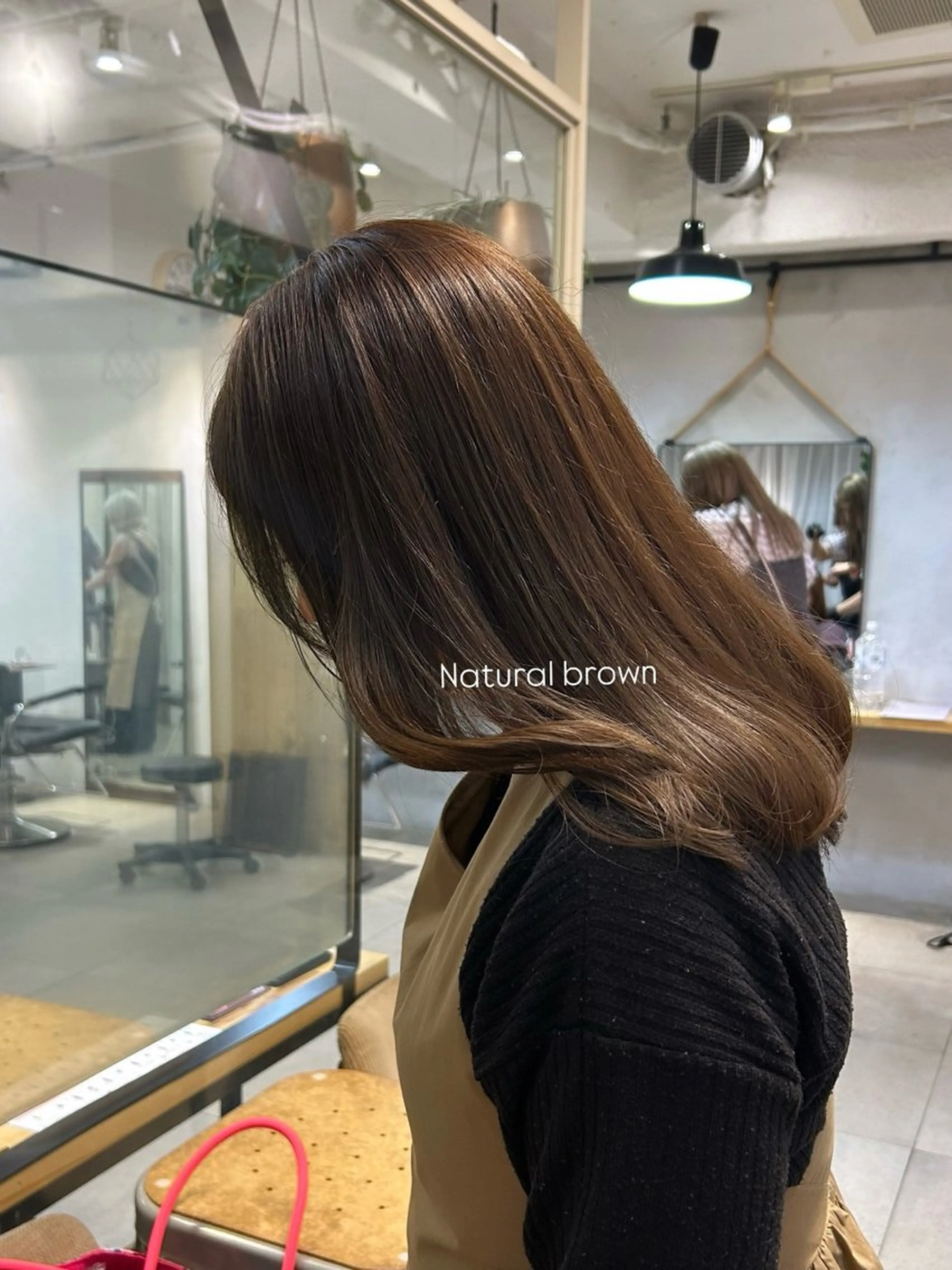 カラー ヘアカラー トリートメント moeka 表参道のヘアスタイル