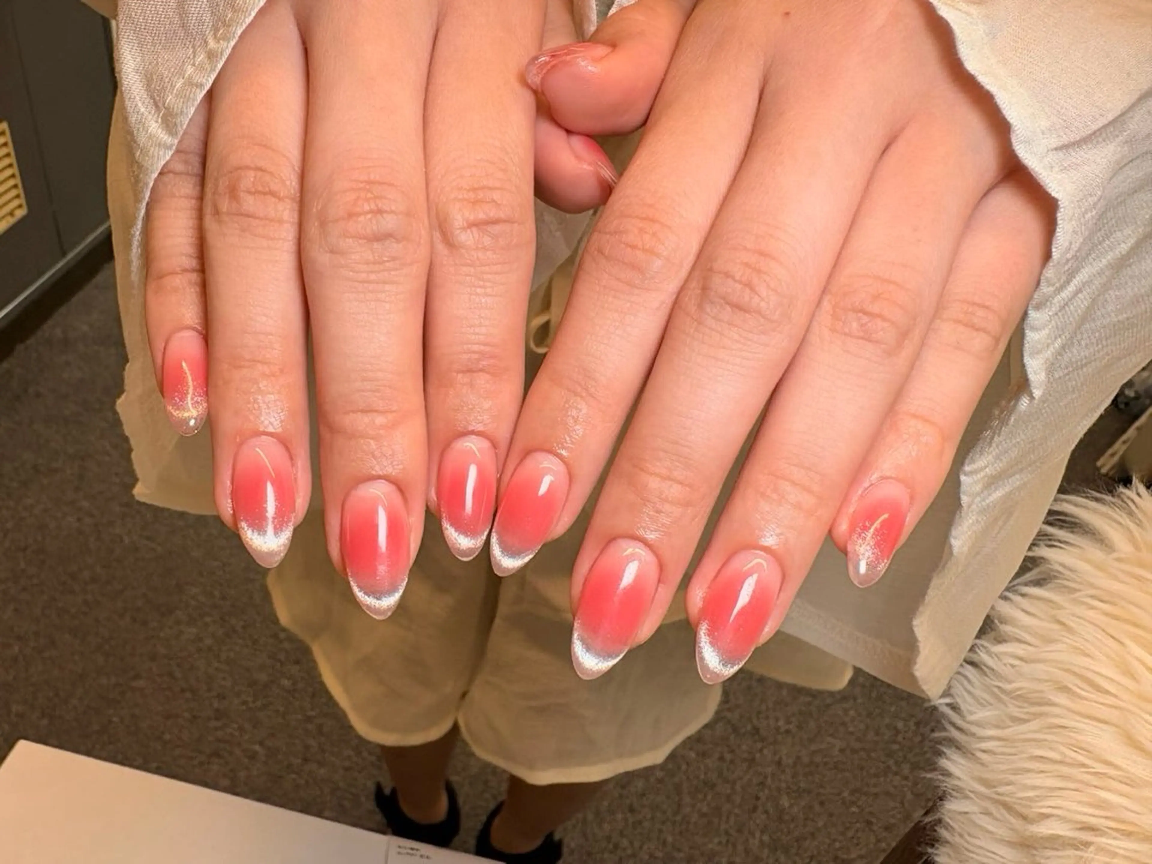 ミディアム 韓国風ヘア ハンドネイル ゆず Nail Salonのネイルデザイン