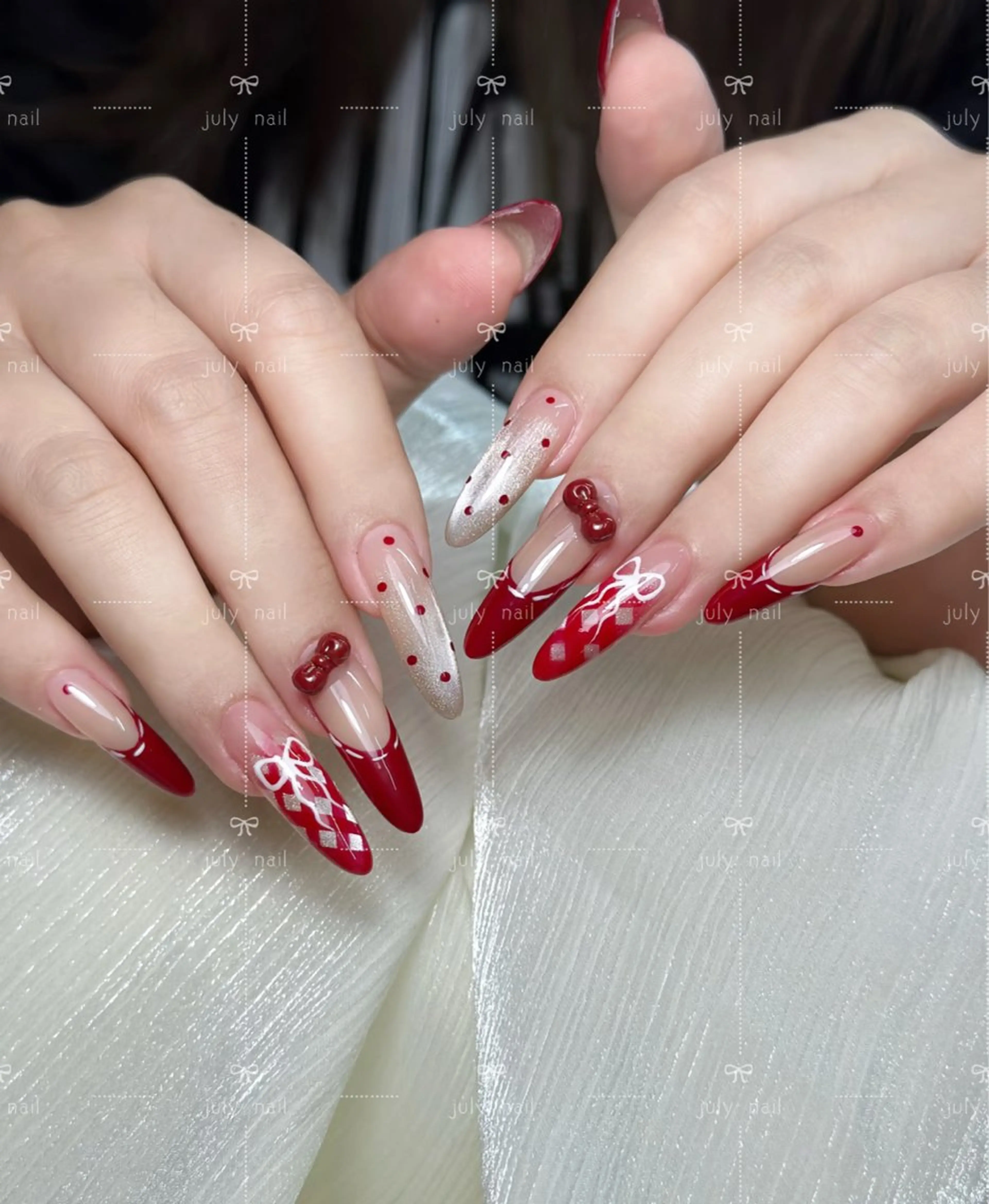 ロング ハンドネイル July.nail ジュライ　ネイルのネイルデザイン