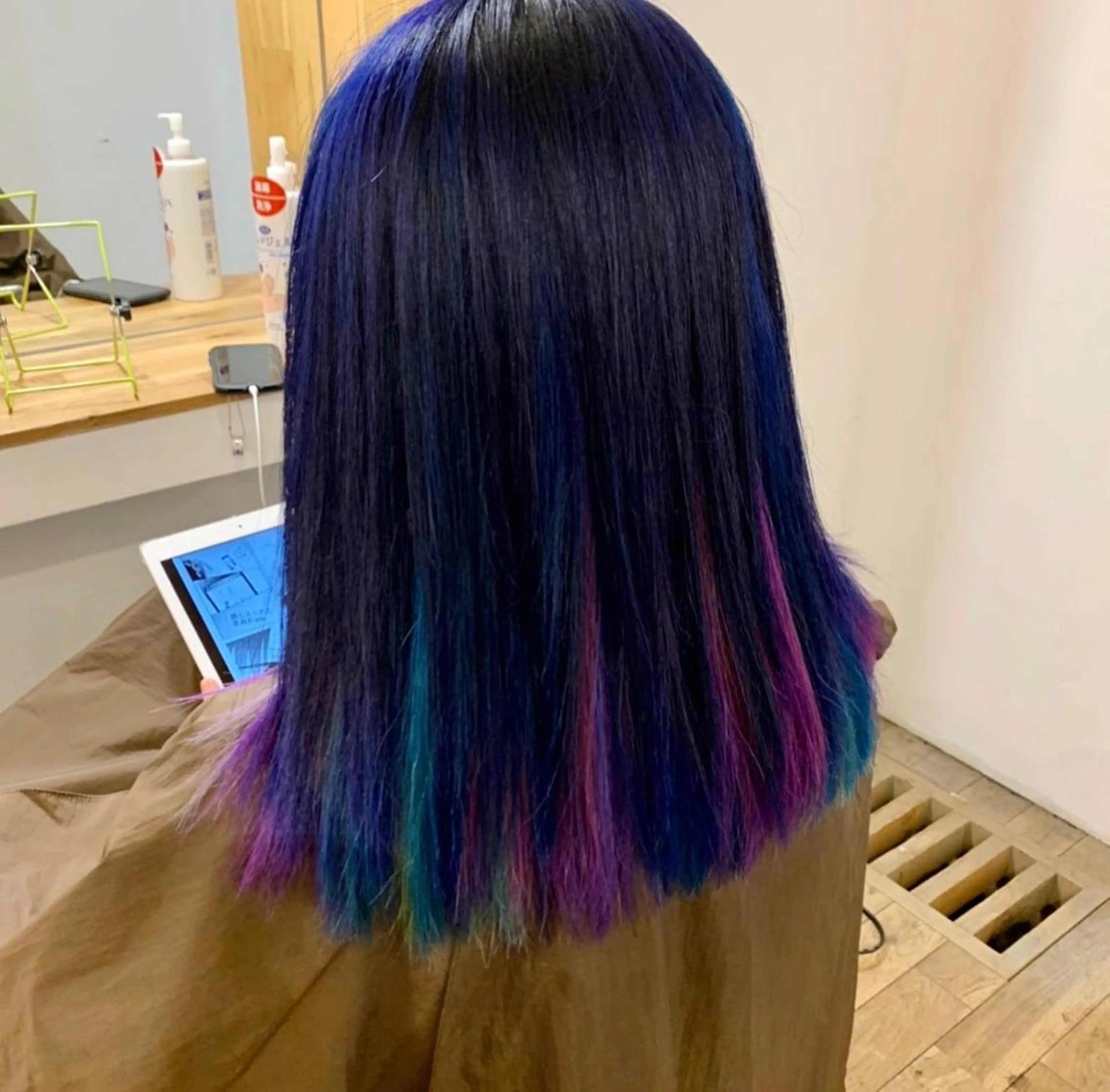 ミディアム カラー ヘアカラー 中嶋 【ナカジマ】のヘアスタイル