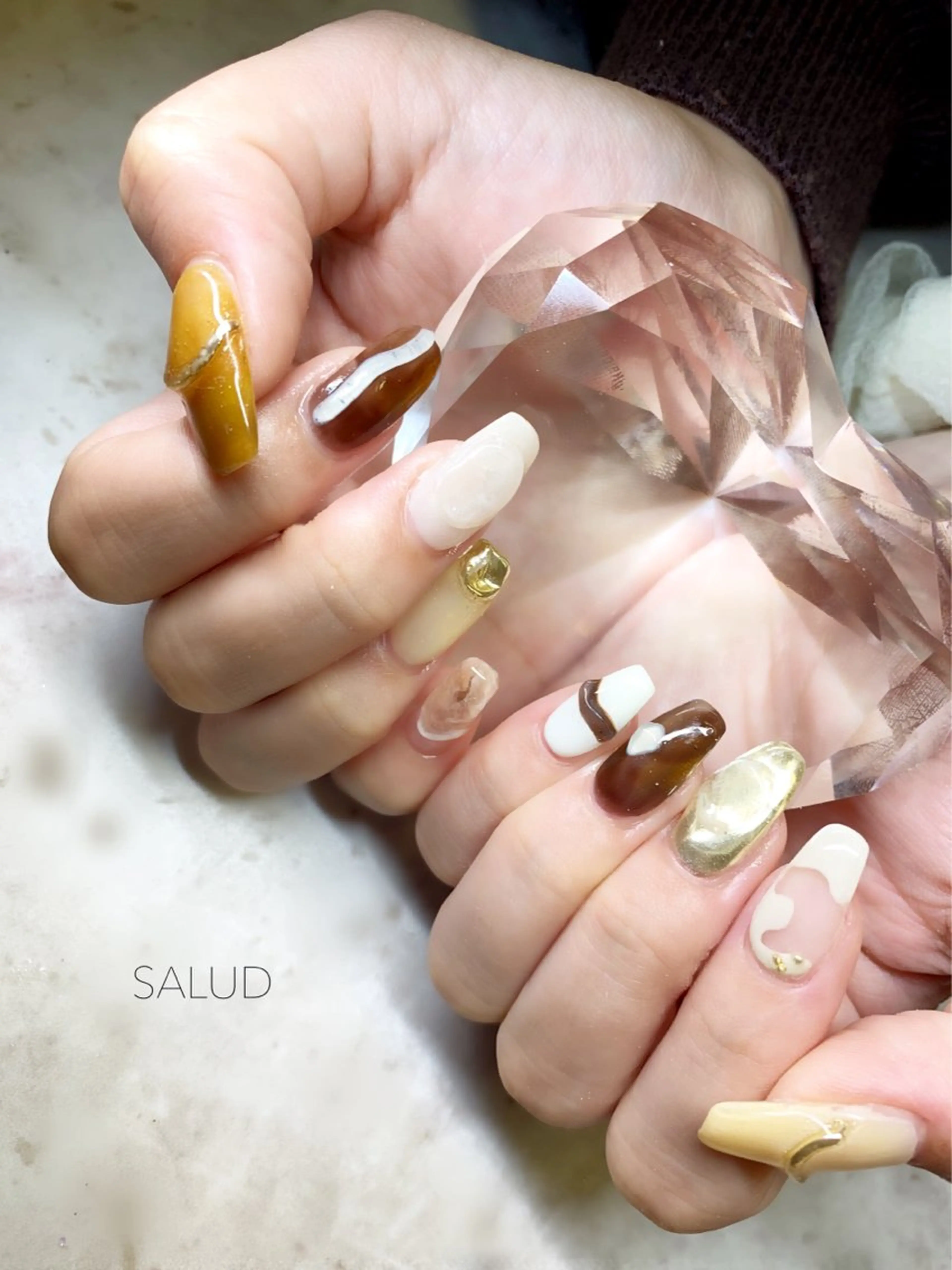 ネイル ハンドネイル Nail Salon SALUDのネイルデザイン