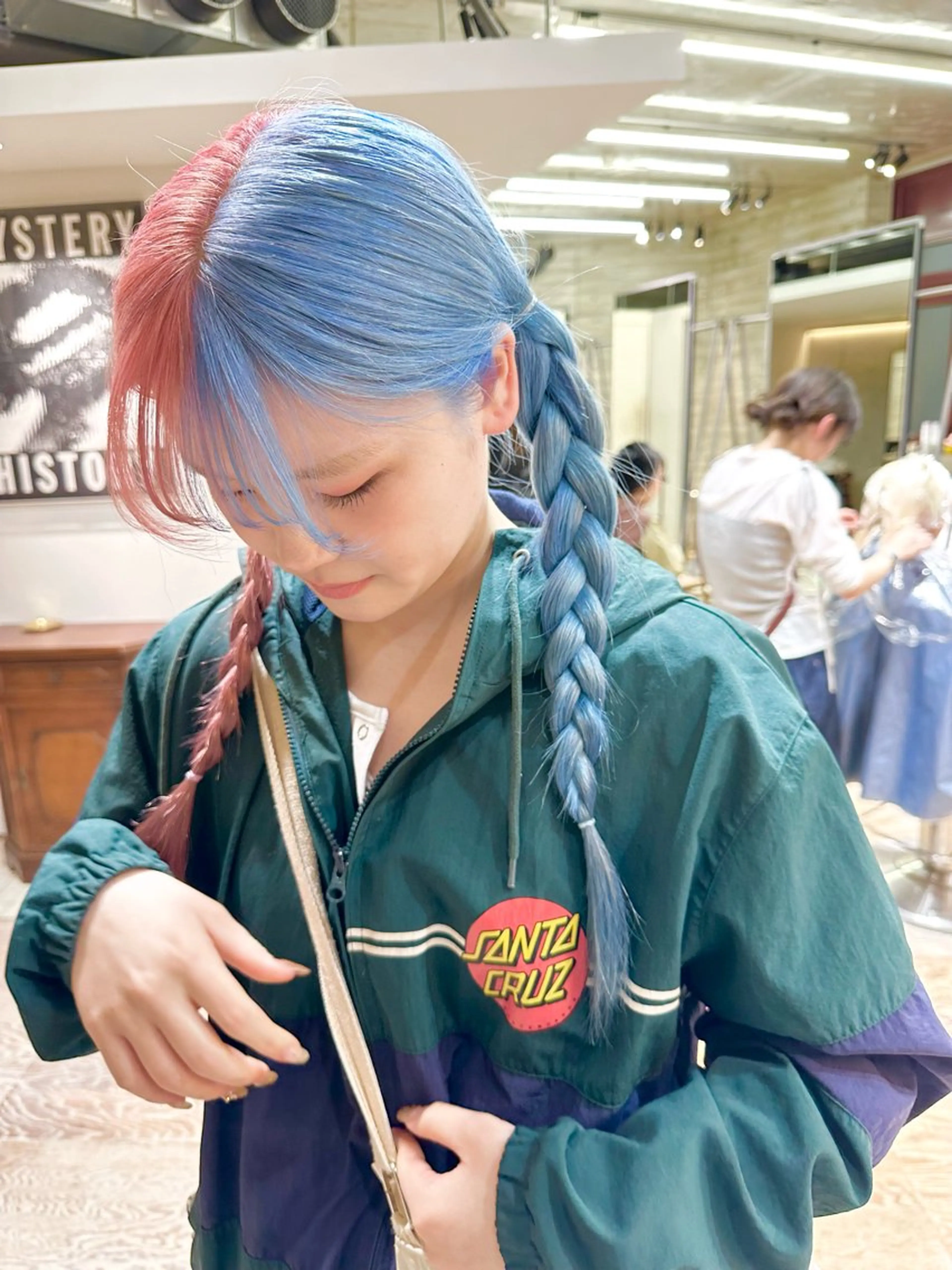 ロング カラー ヘアカラー トリートメント ヘッドスパ ヘアセット kai .のヘアスタイル