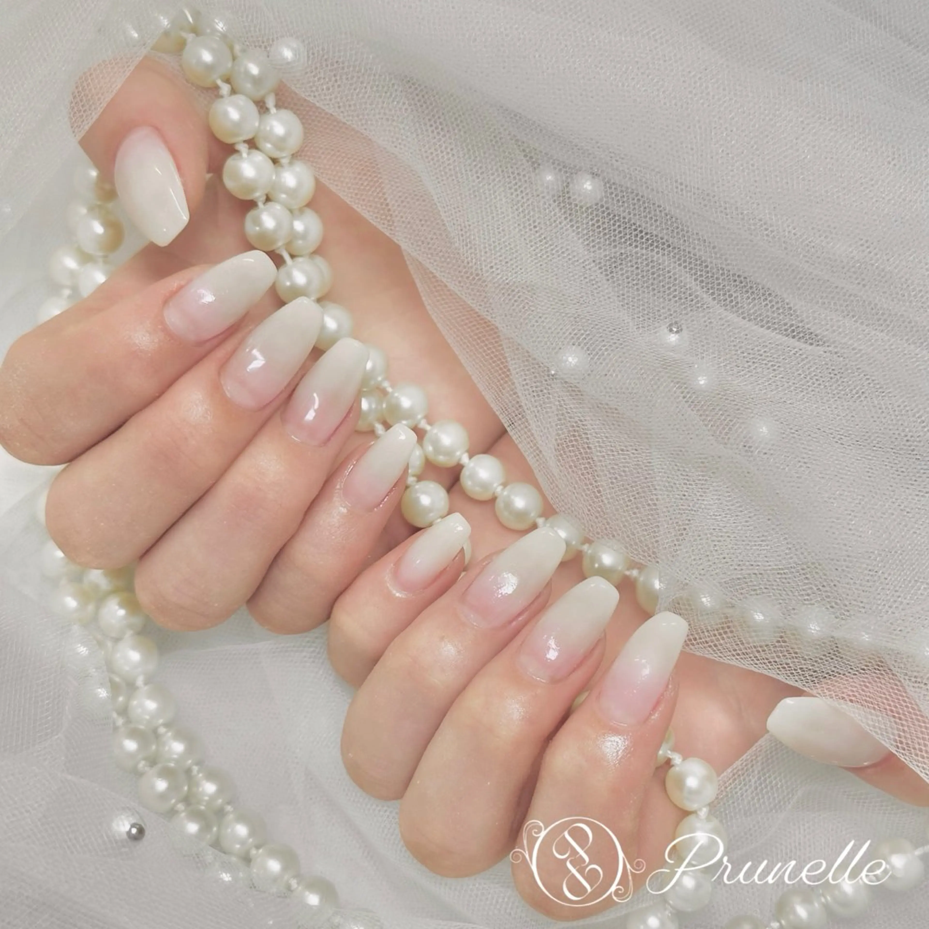 グラデーション(クリアベース)🩵ご新規様付け替えオフ無料🩵※口コミ必須の写真