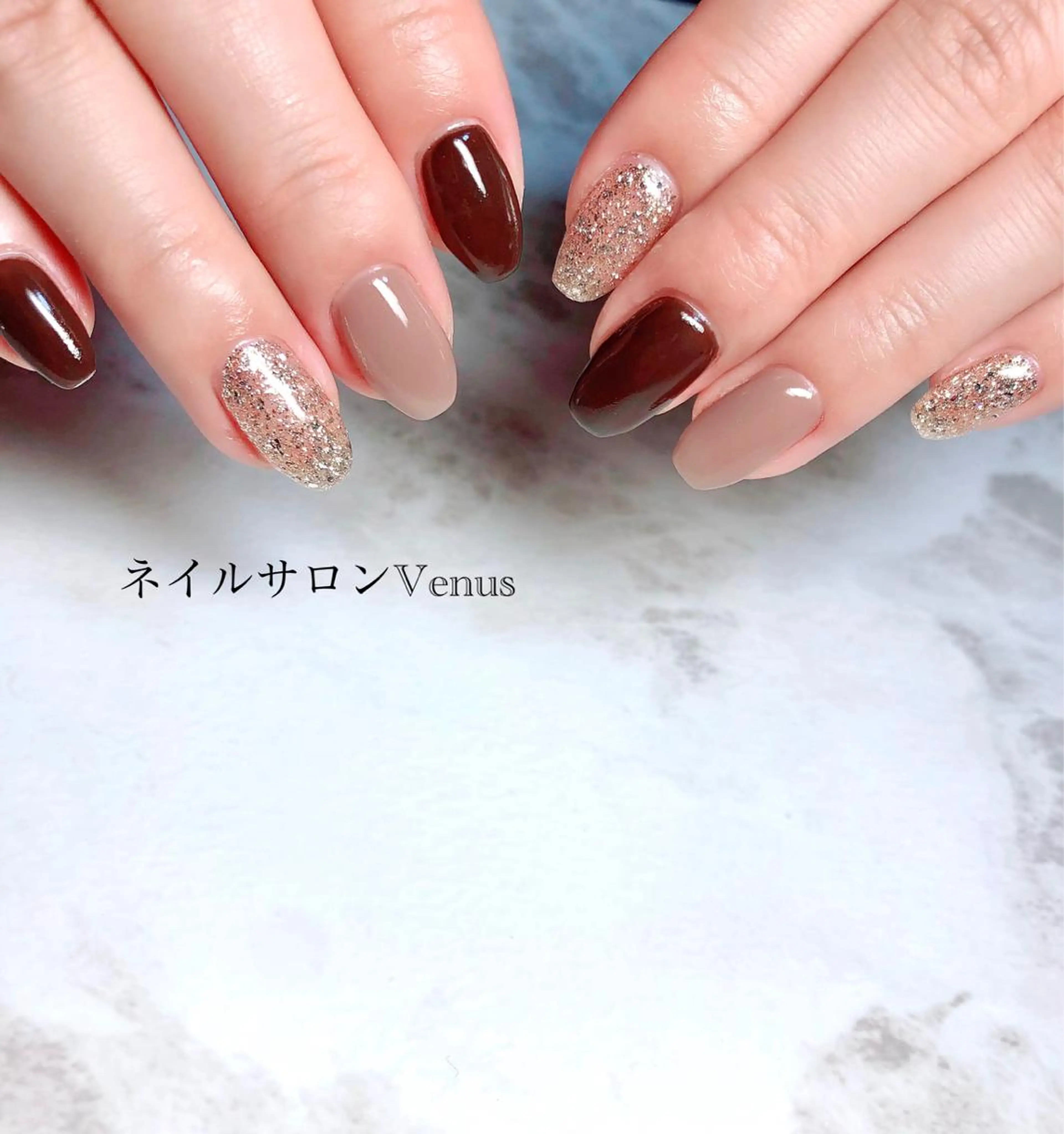 ネイル ワンカラーネイル ハンドネイル Nail salon Venusのネイルデザイン