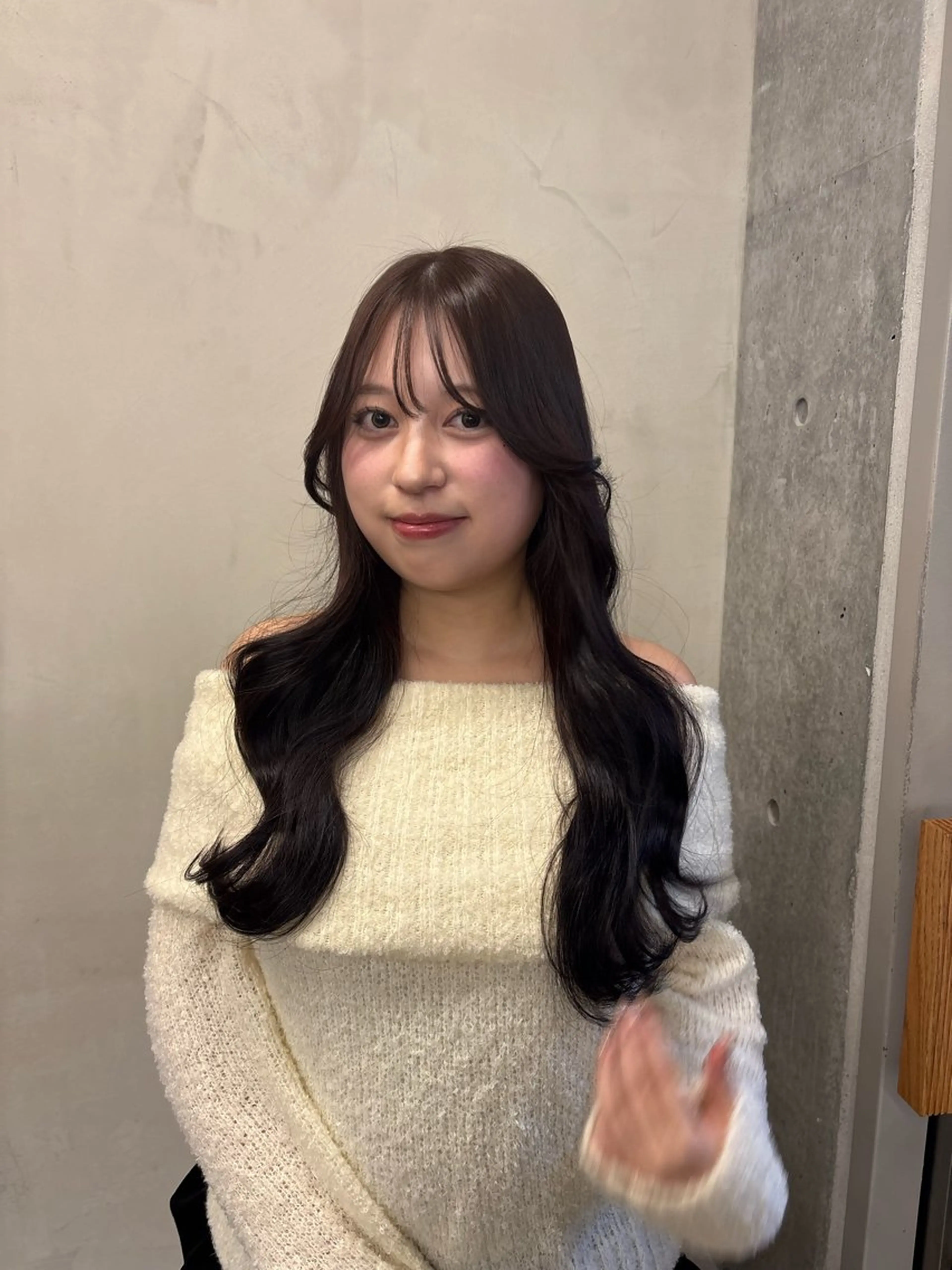 ロング カラー カット ヘアカラー トリートメント トレンドカラー🥣／ ヘアアレンジ✩.*˚のヘアスタイル