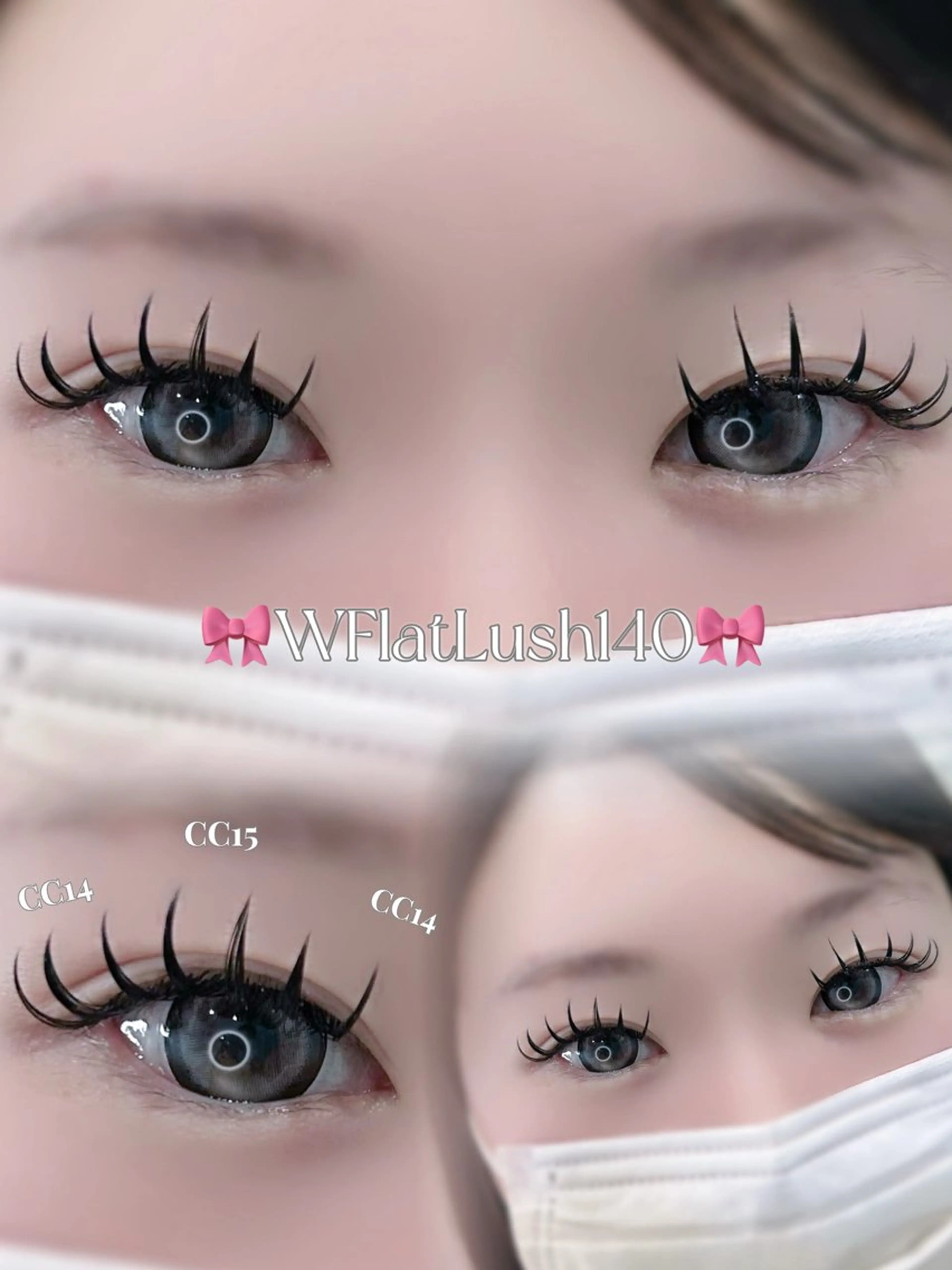 マツエク・マツパ riona ⠀のマツエク・マツパデザイン