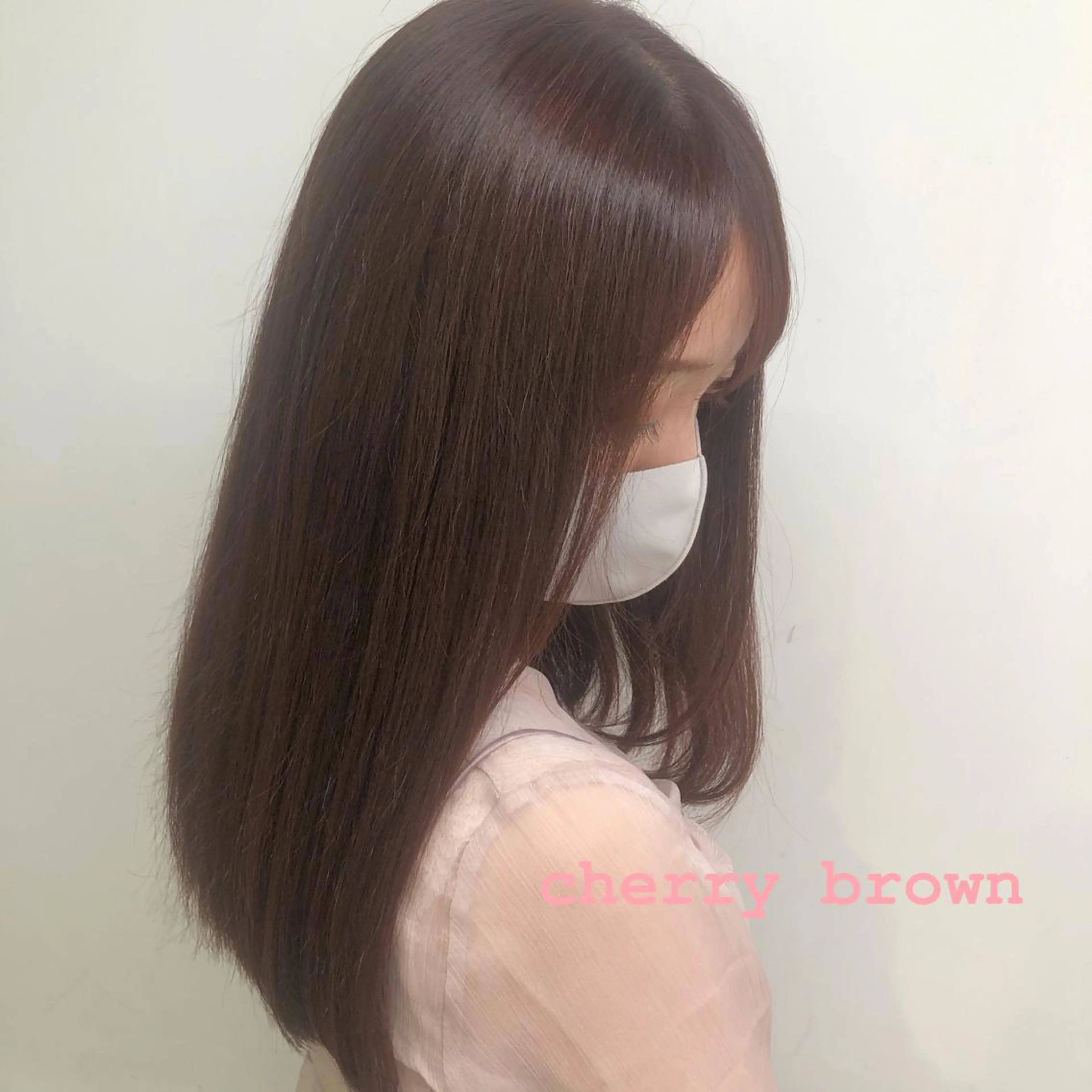 セミロング カラー 💗🤍透明感カラー 🤍💗kanonのヘアスタイル