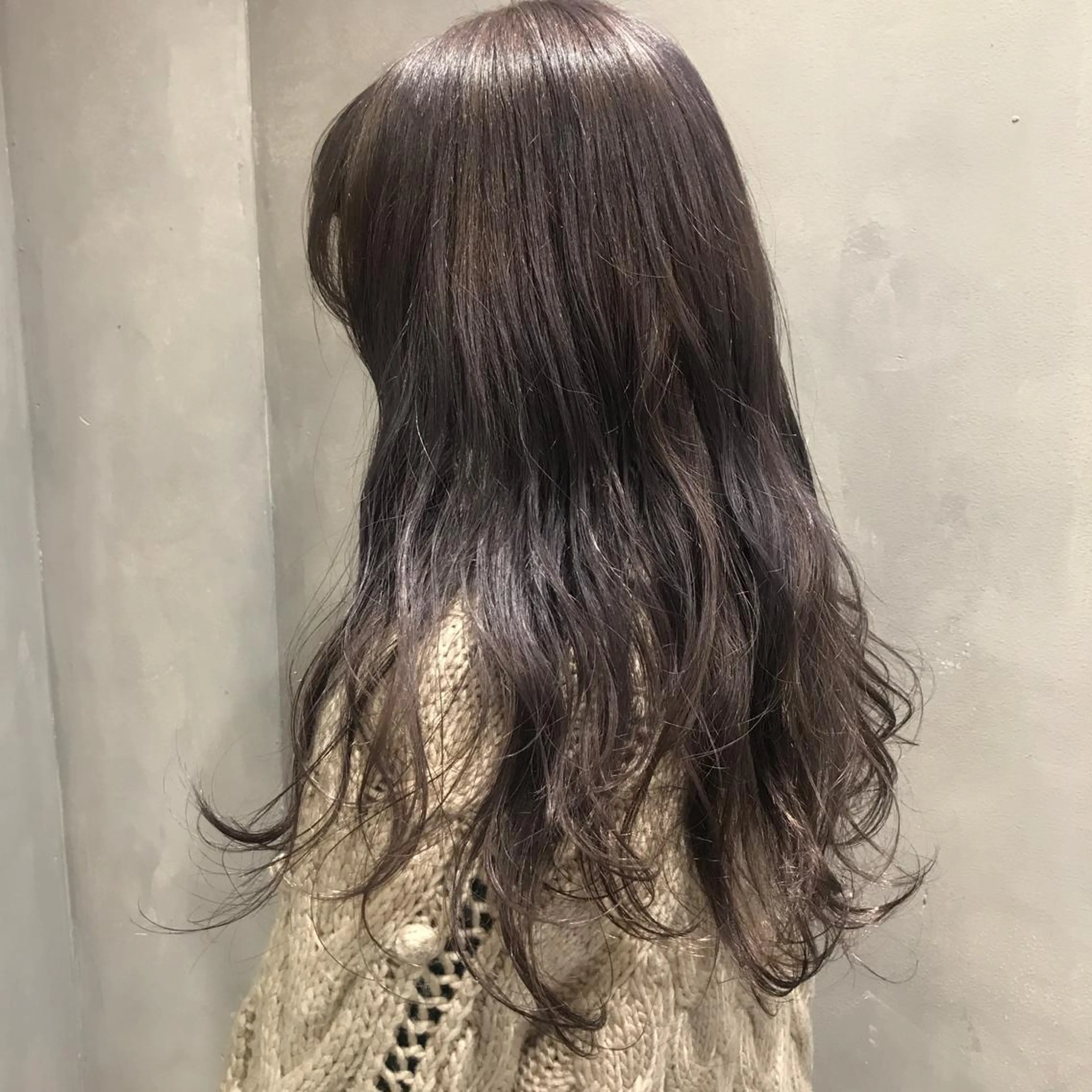 ロング ハッシュカット/ハイ トーン/MANAMIのヘアスタイル