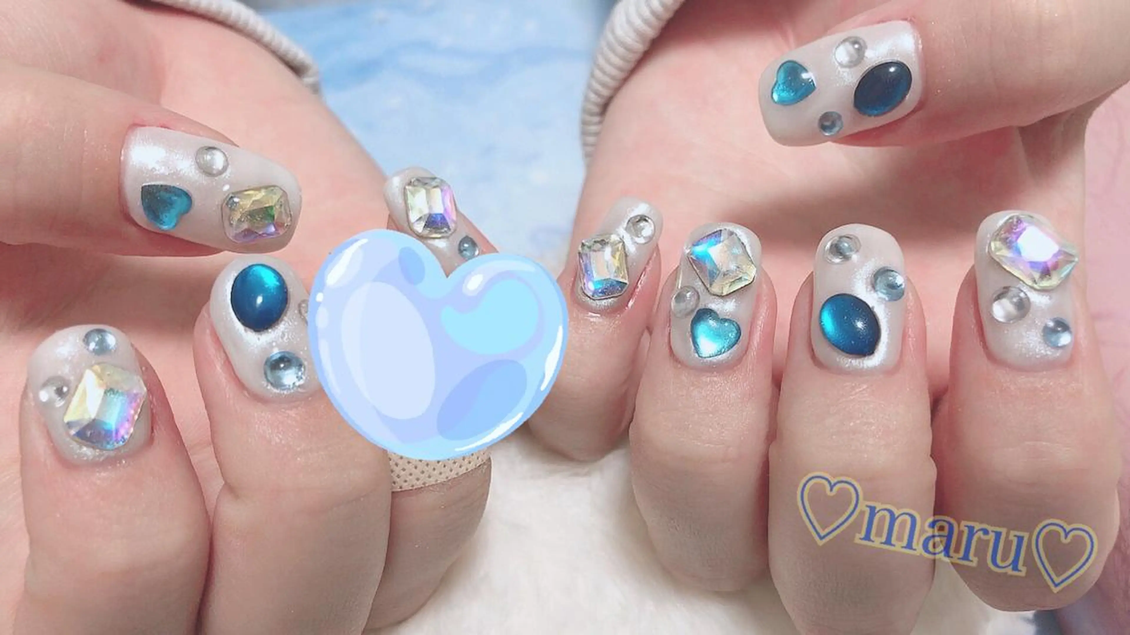 ネイル ハンドネイル フットネイル まるみ ♡のネイルデザイン