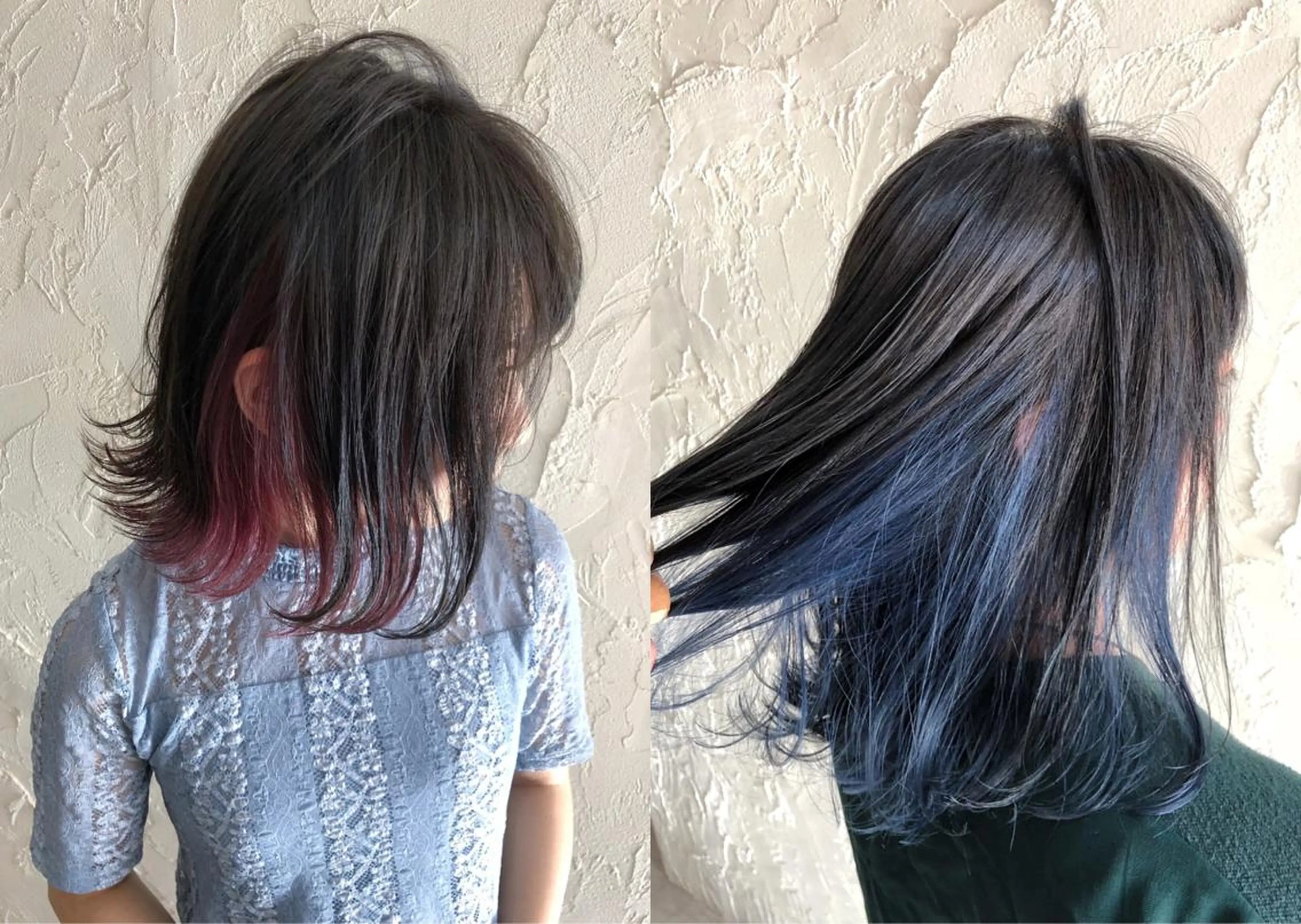 ミディアム カット ヘアカラー 韓国レイヤー外国人風 透明感カラー髪質改善のヘアスタイル