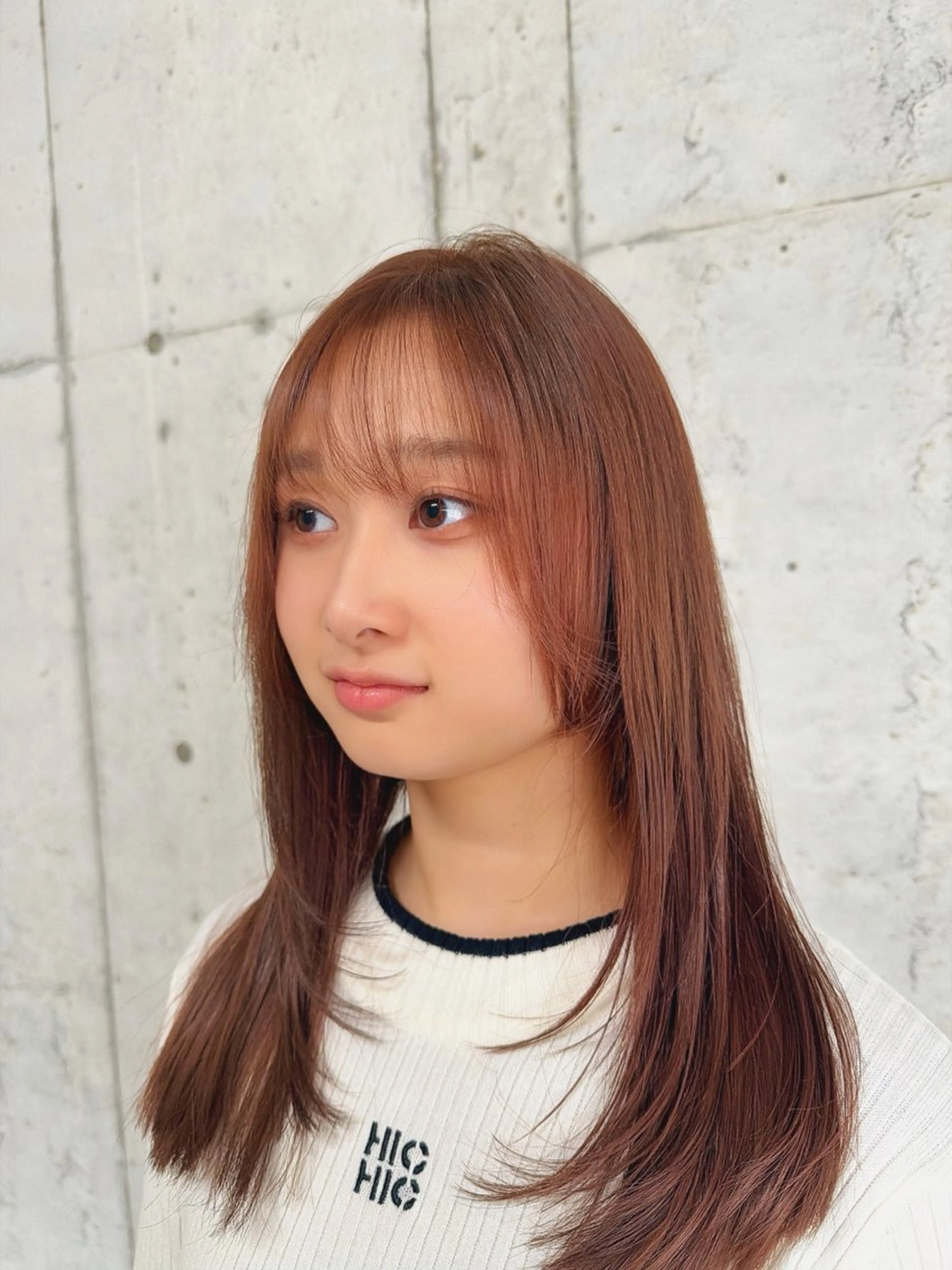 ロング カラー ブラウンカラー ピンクカラー ピンクブラウン ヘアカラー トリートメント keita💫透明感 💫ハイトーン💫のヘアスタイル