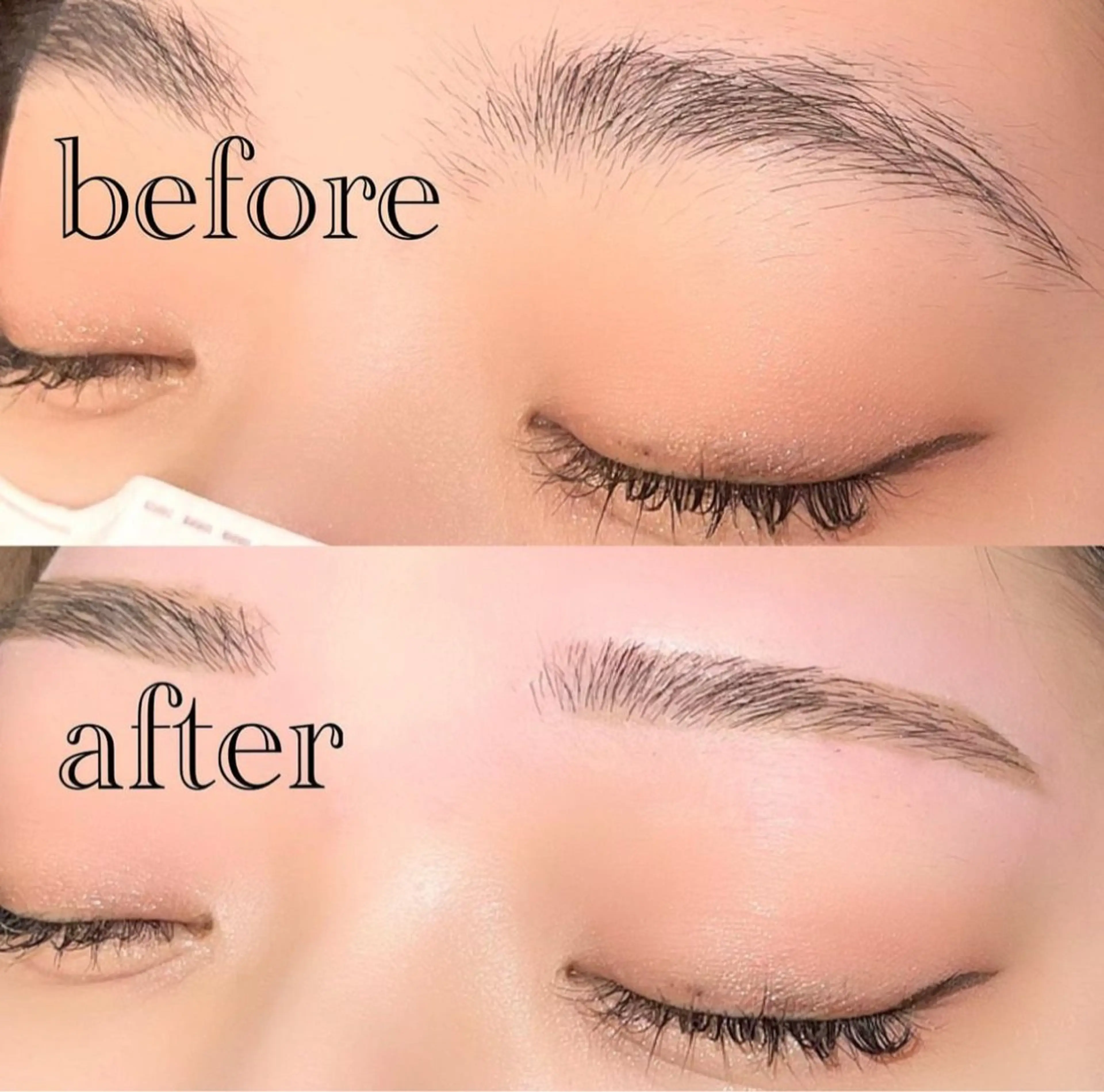 美眉アイブロウスタイリング🪽の写真