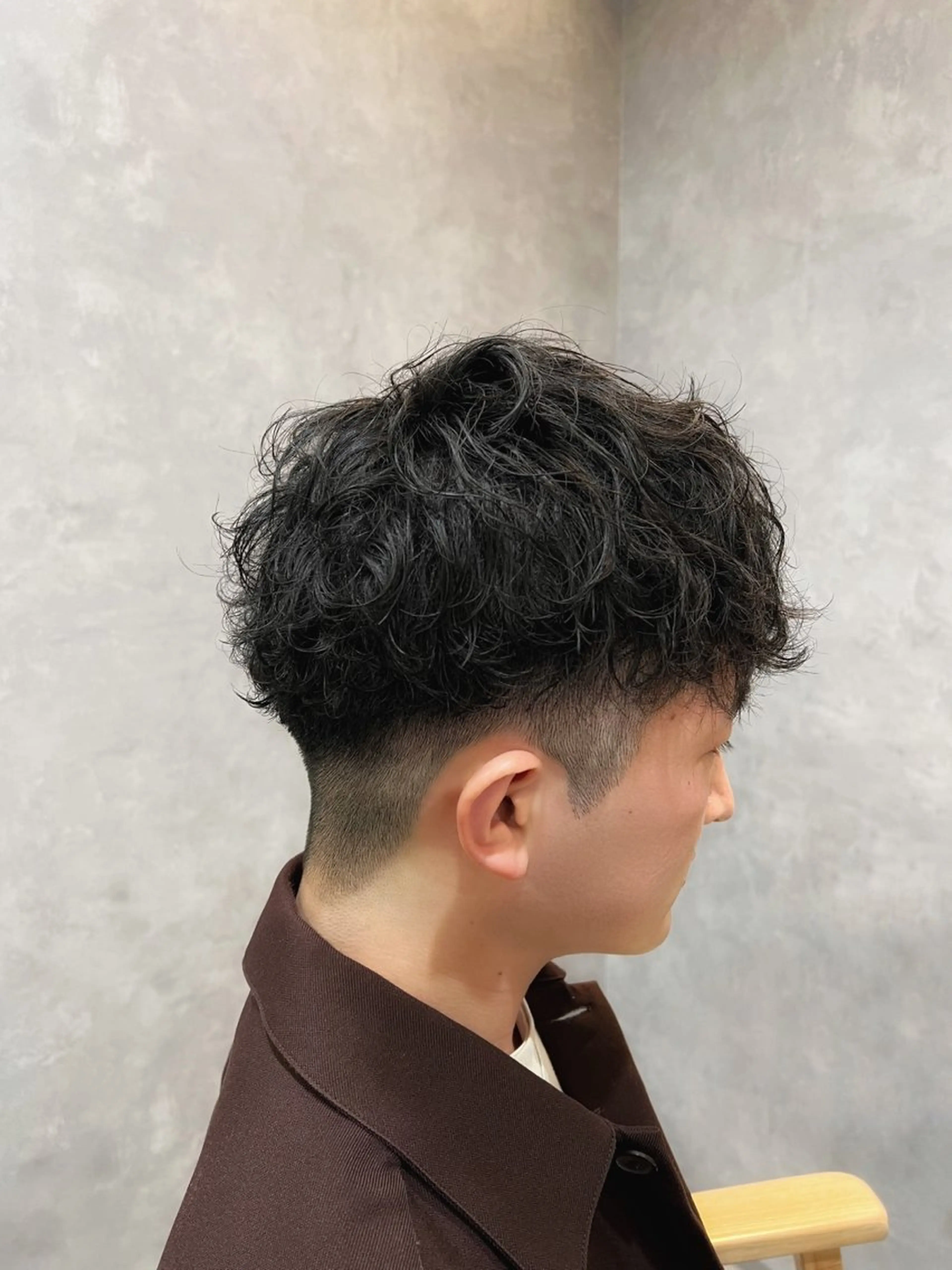 【 men's限定 】カット＋パーマ＋ケア剤の写真