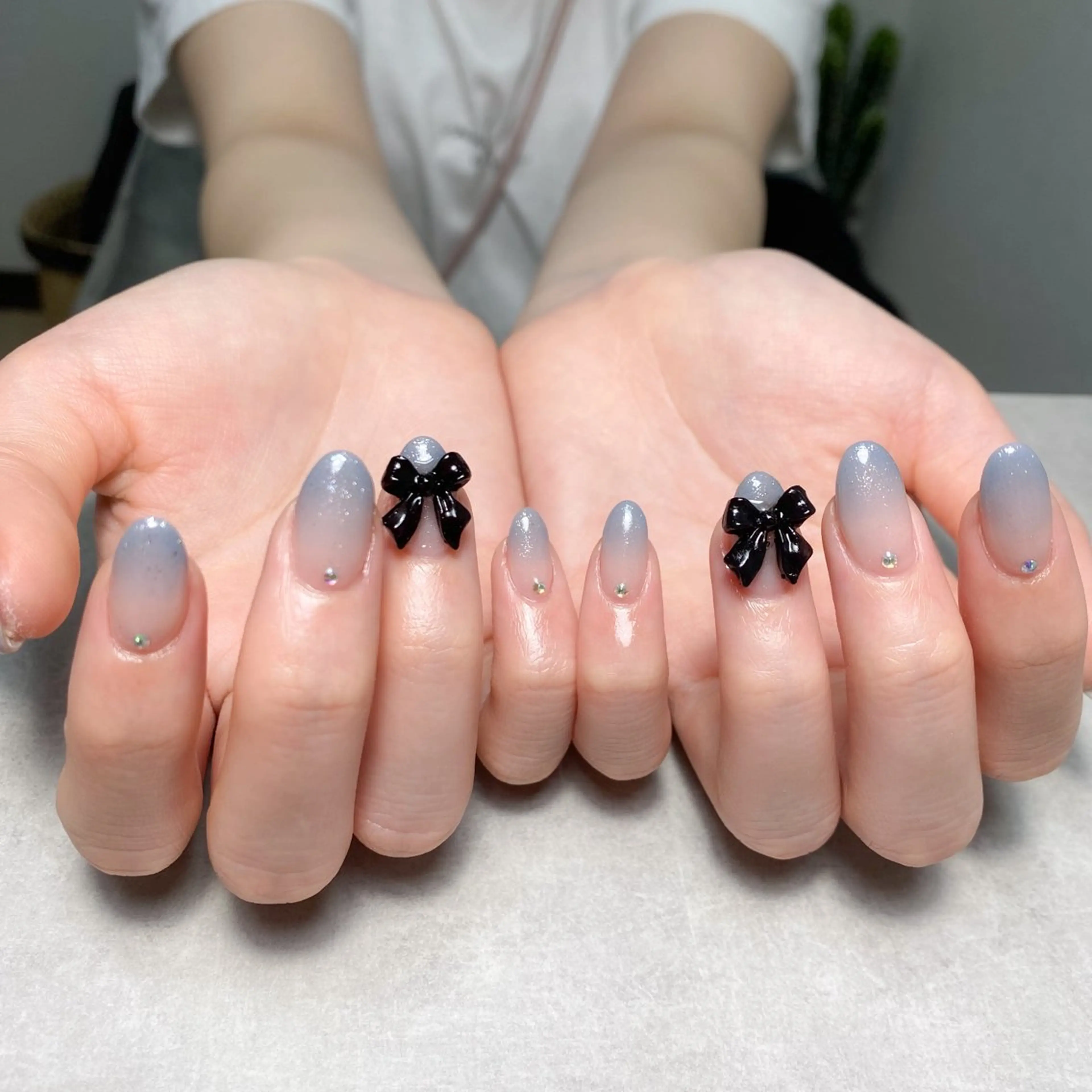 ネイル アートネイル フットネイル フレンチネイル ジェルネイル ガラスフレンチ ハンドネイル BEAUTY SALON yc.hacci所属・SALON yc.hacciのマツエク・マツパデザイン