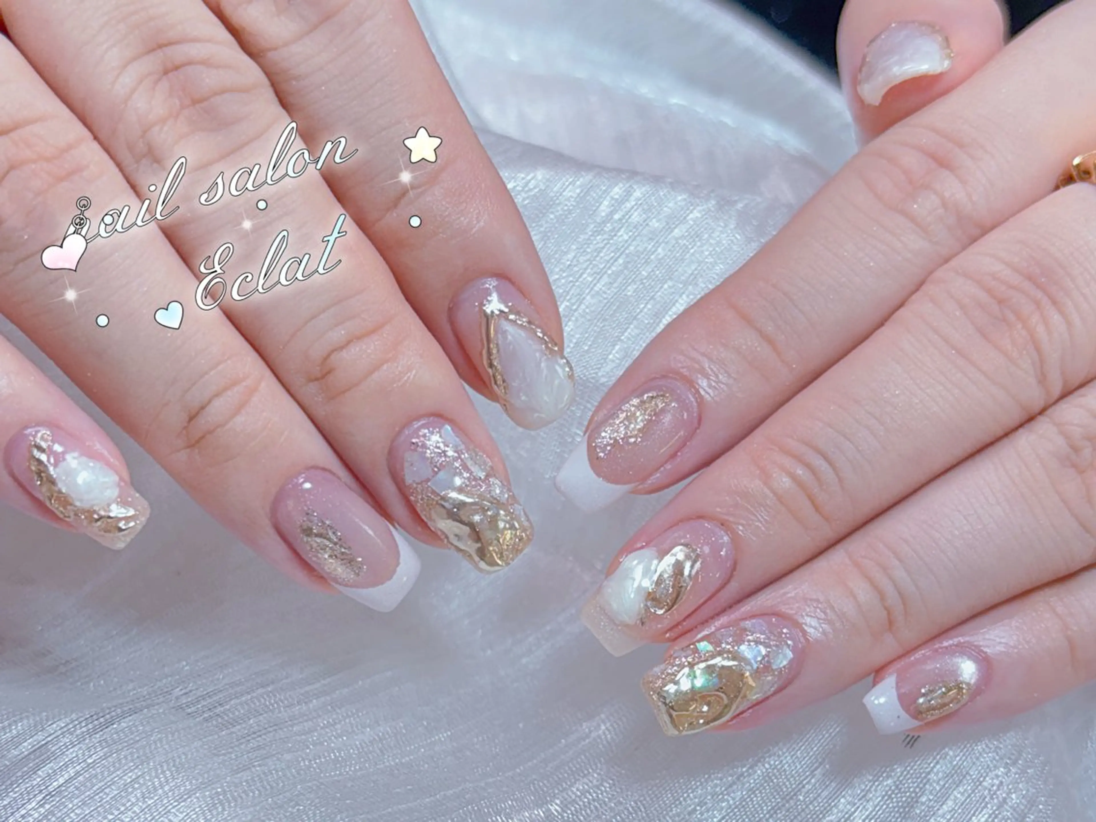 ネイル ハンドネイル ハンドケア ネイルサロンエクラ 🫧Shizukaのネイルデザイン