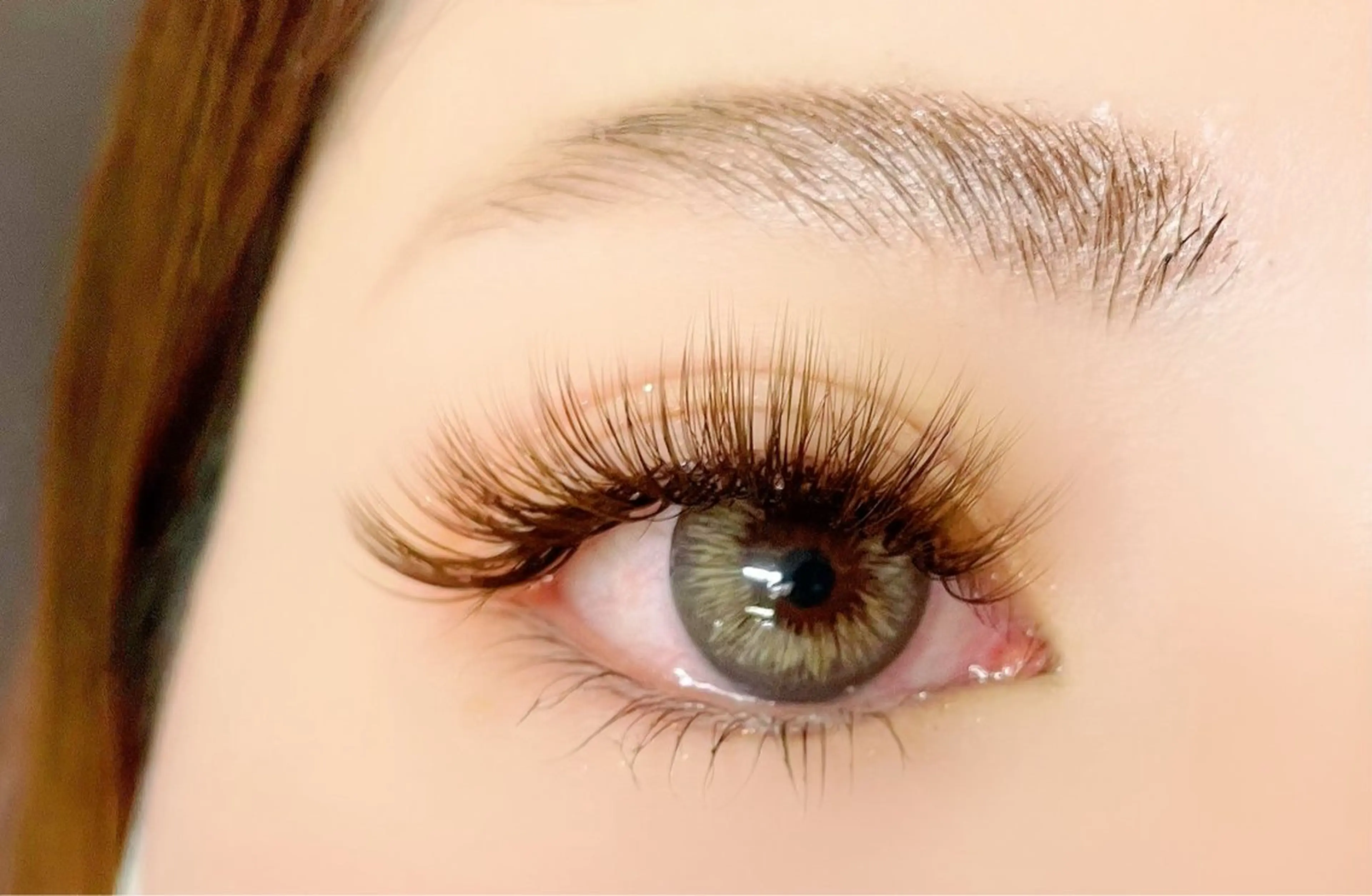 フラットラッシュ80/100/120/140/160本レッスンモデル募集✨オフ無料 ✨所要時間は補足に記載。の写真