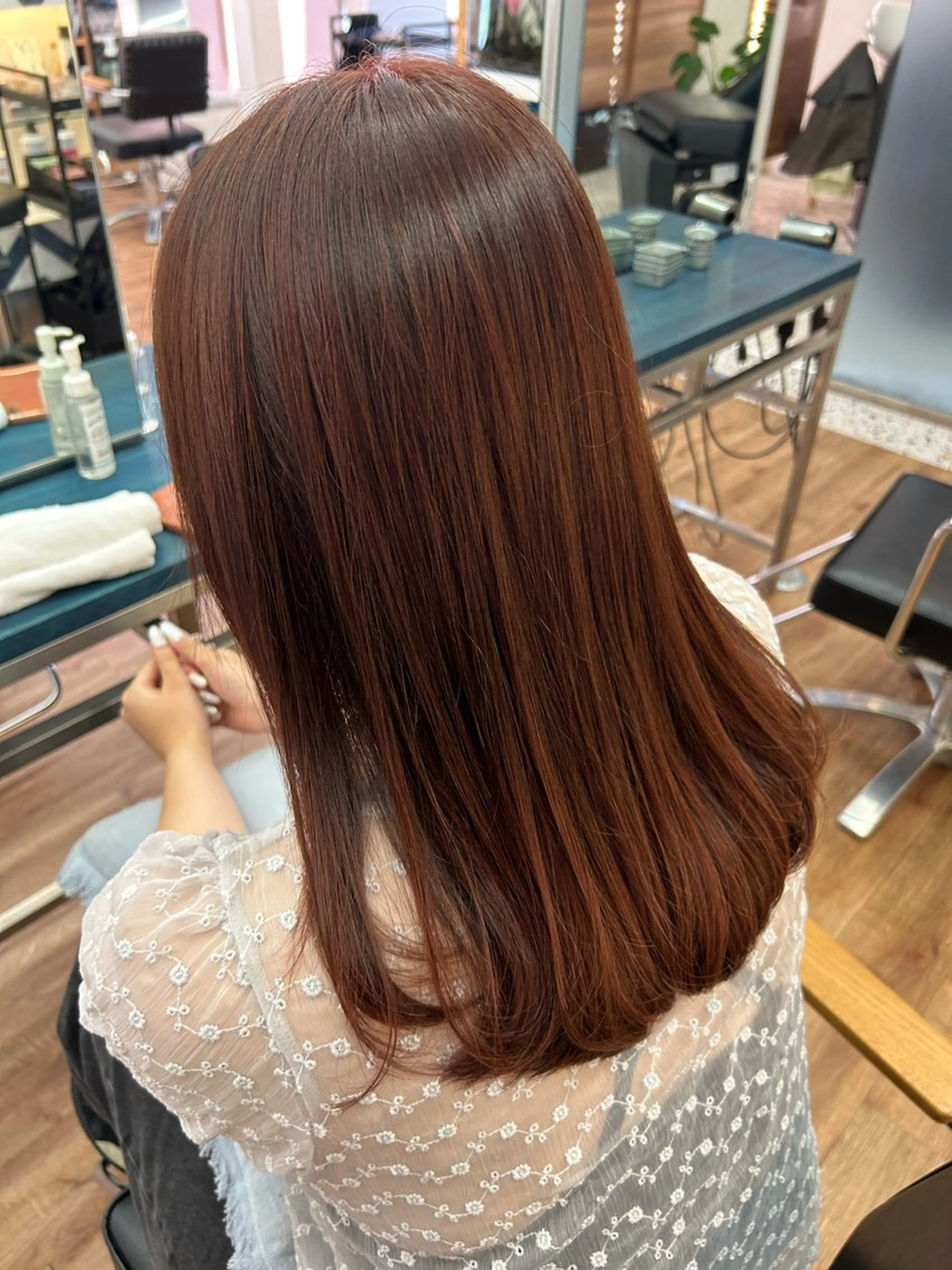 ツヤカラー➕スチームトリートメント🫧の写真