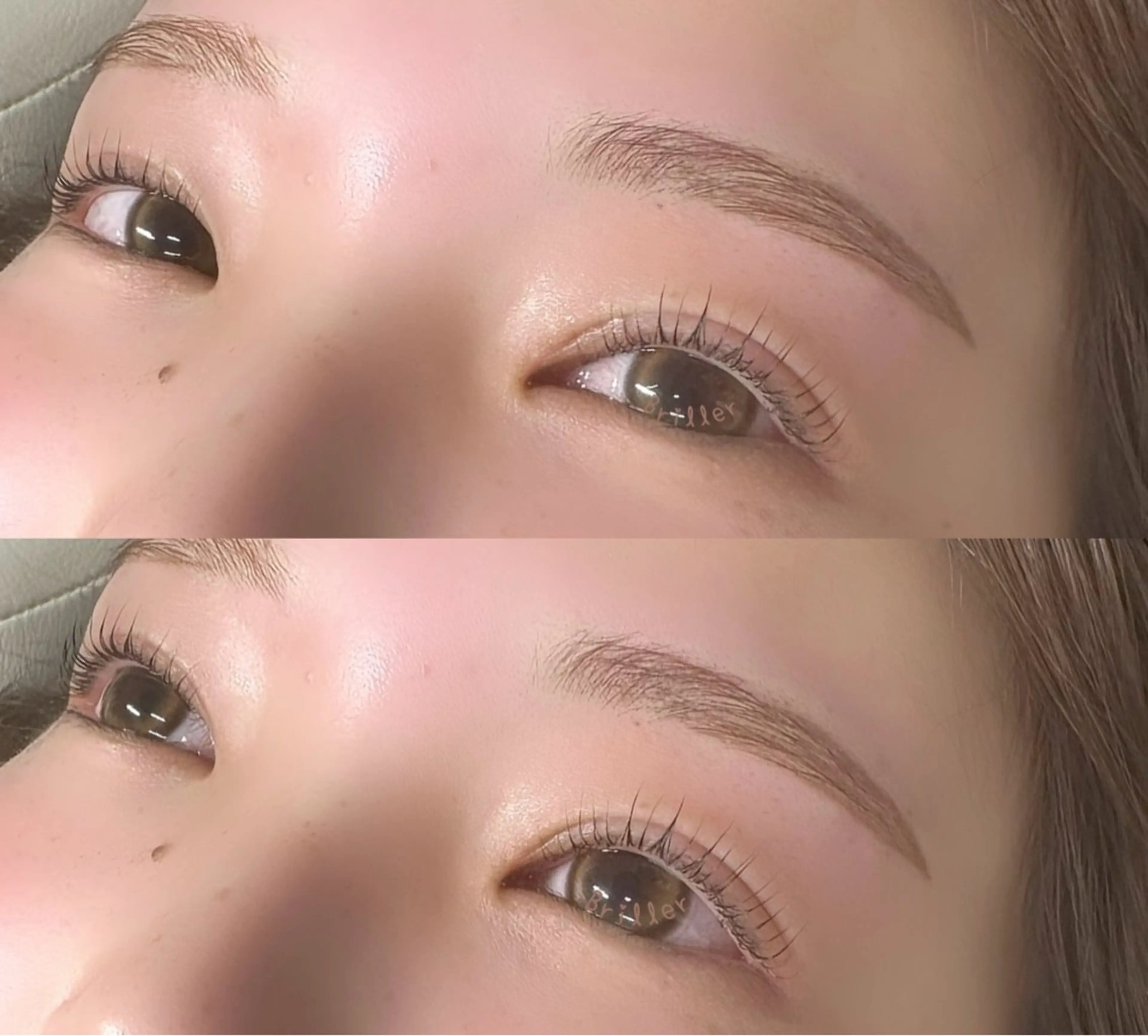 【眉毛＆マツパ】眉脱色+WAX+お好きなまつげパーマ上+マスカラ 15000→￥9600の写真