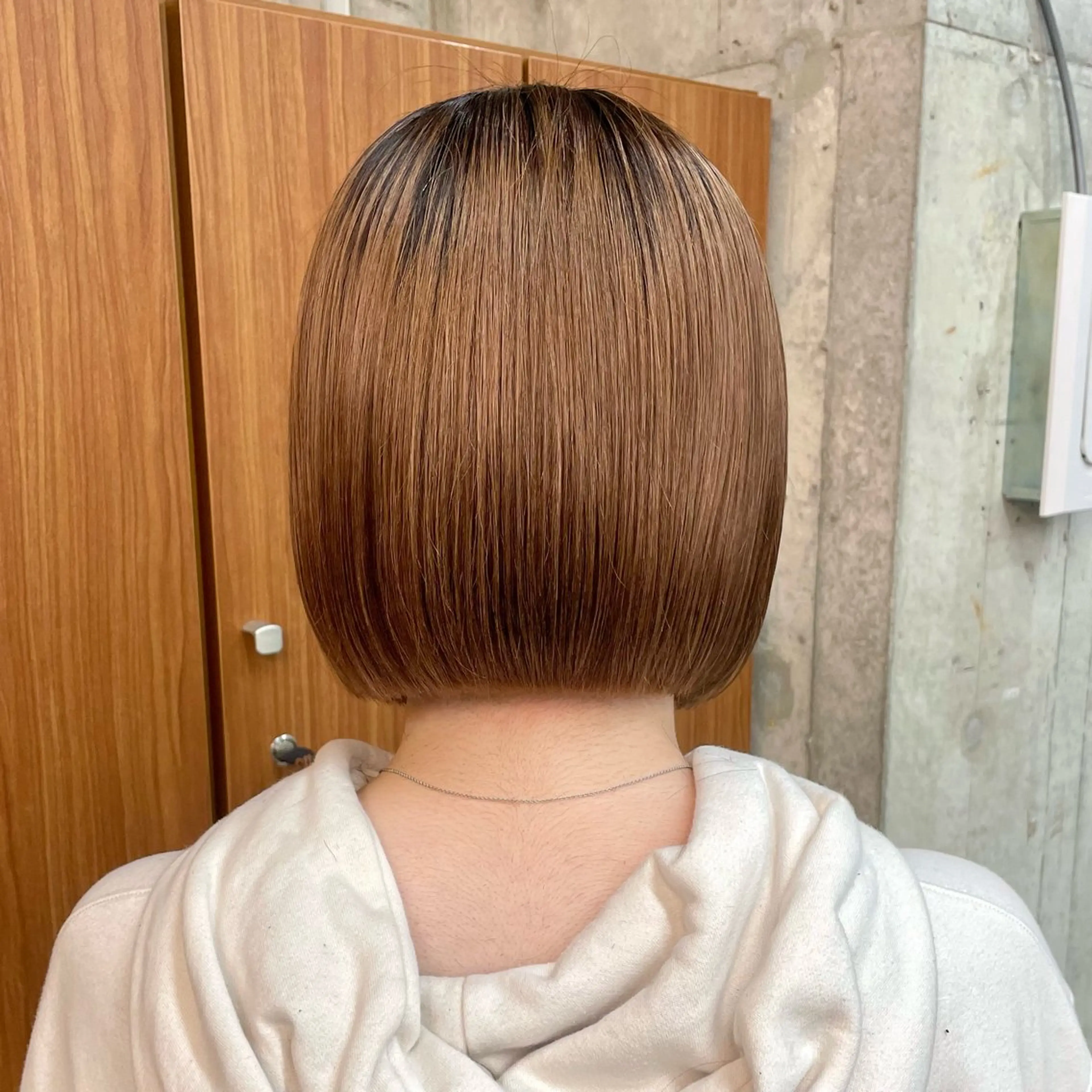 ショート 切りっぱなしボブ ボブ noii / 伊藤 愛莉のヘアスタイル