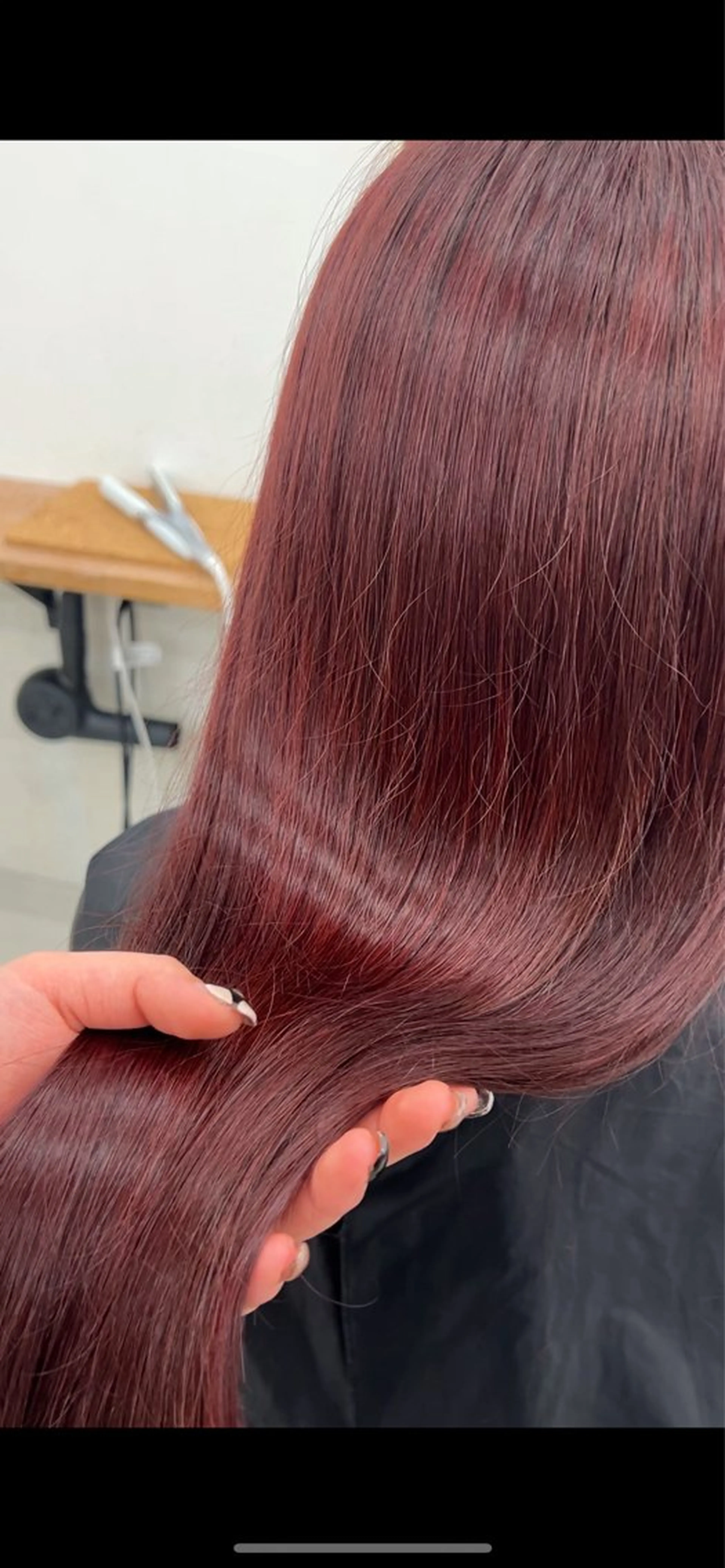 ロング ボブ/縮毛矯正/艶髪 /さのまなみのヘアスタイル