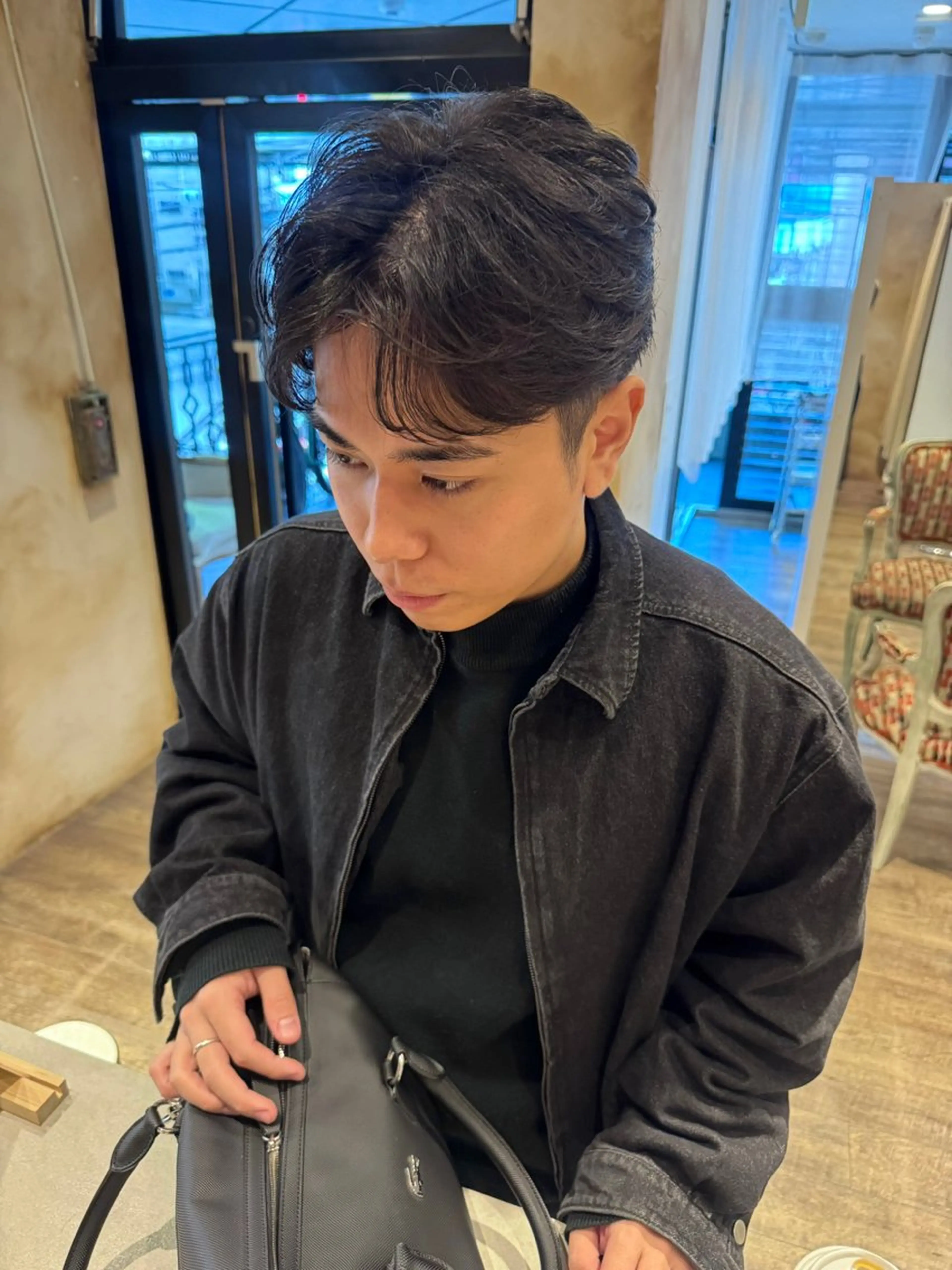 パーマ メンズ メンズパーマ カット パーマ lot Karen / 心斎橋のヘアスタイル