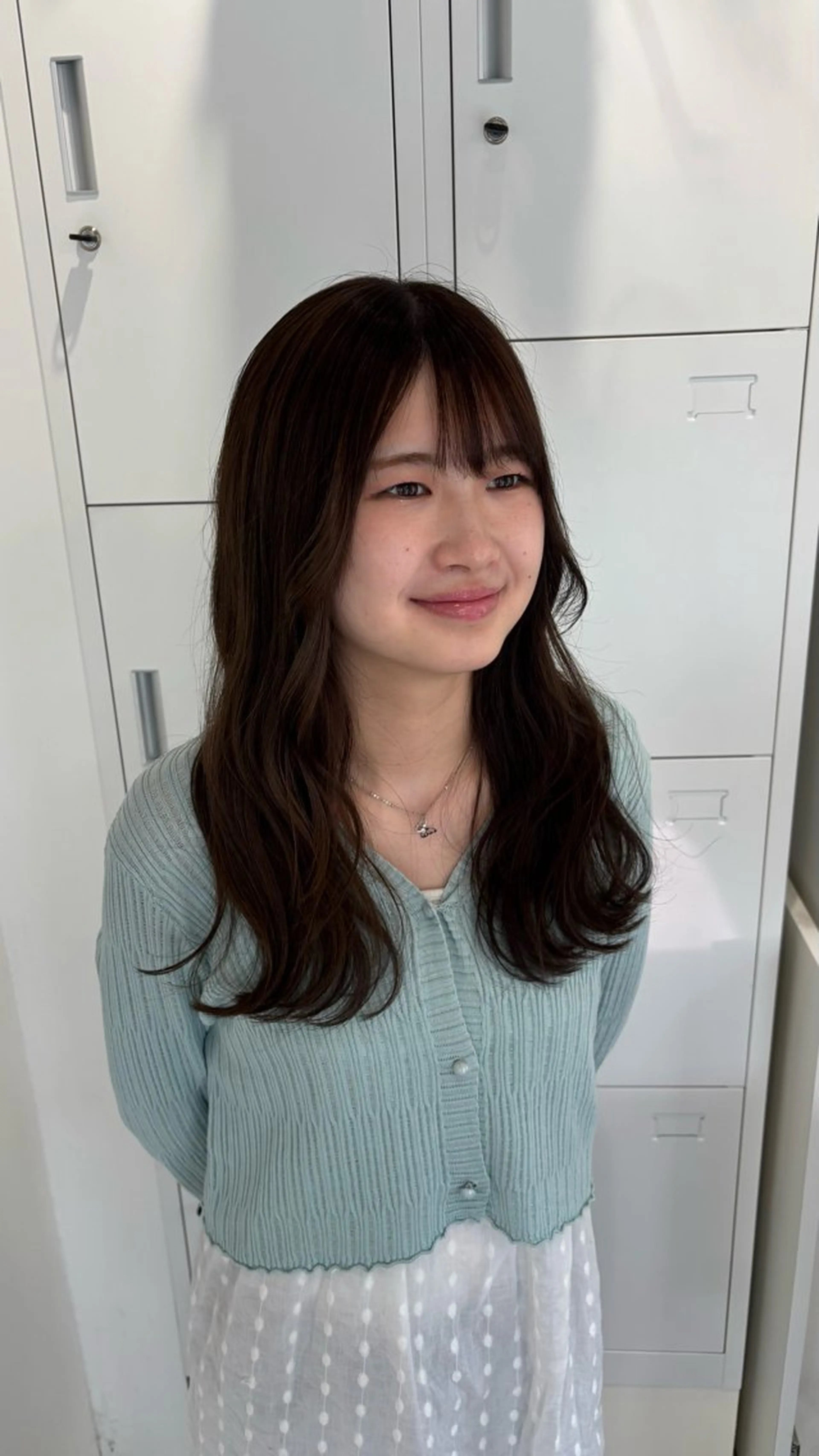 お出かけ前にコテ巻き♬.*ﾟの写真